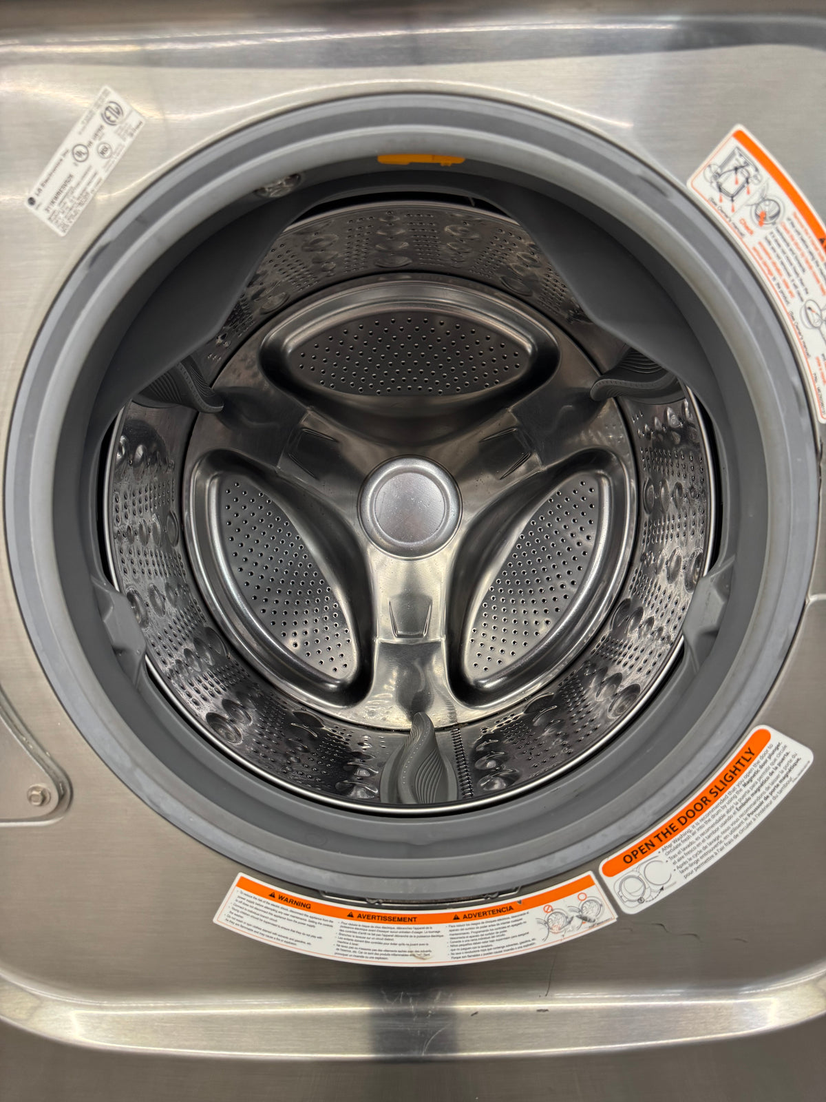 LG 29” Front Load Washer with Pedestal - WM8000HVA