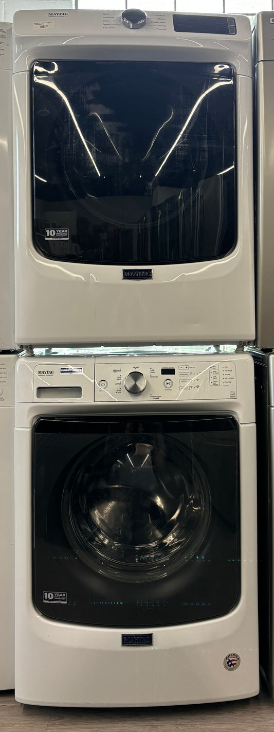 Maytag 27" Front Load Washer/Dryer Set