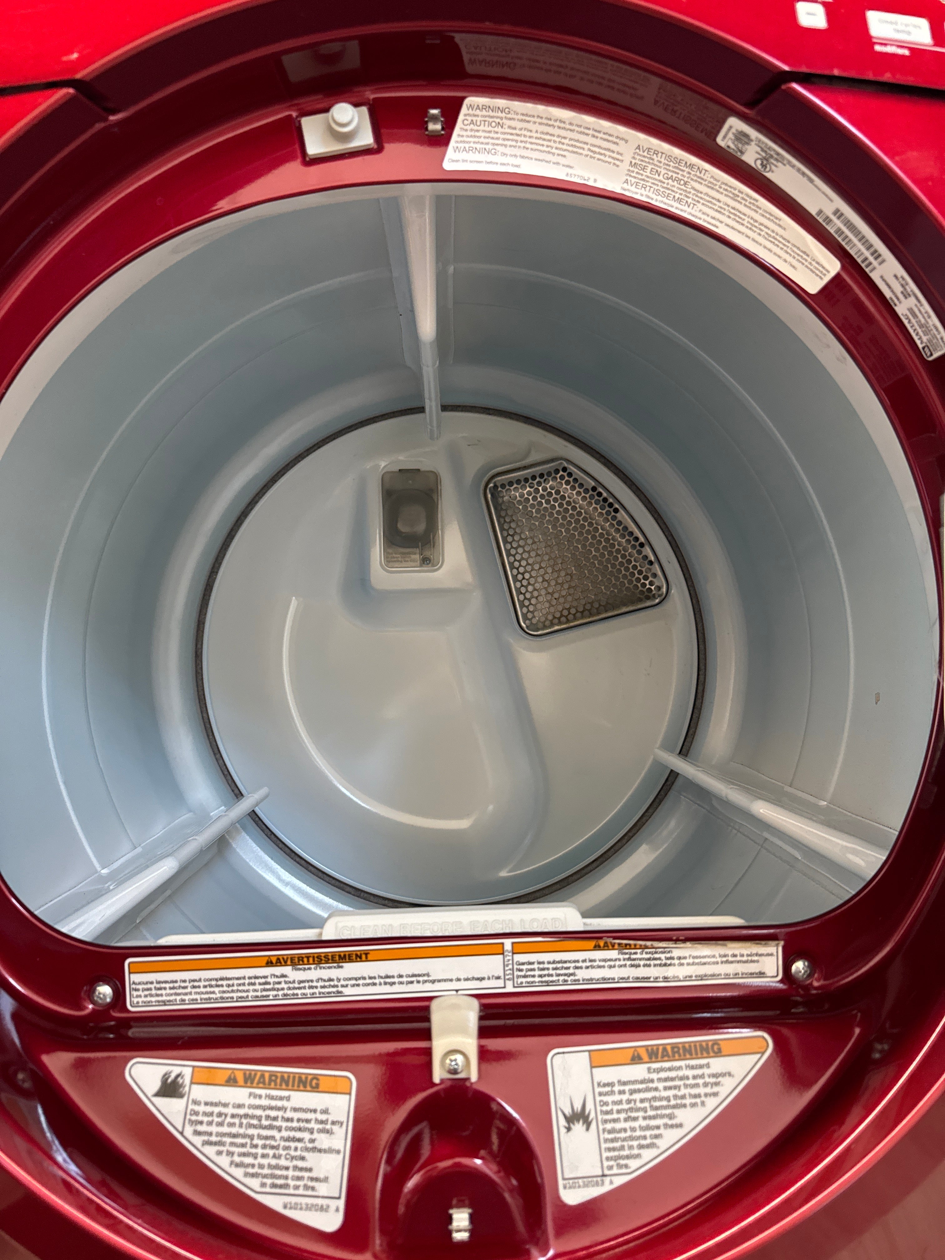 MAYTAG 27” Front Load Washer- MHWE300VF00 and Dryer YMEDE300VF0