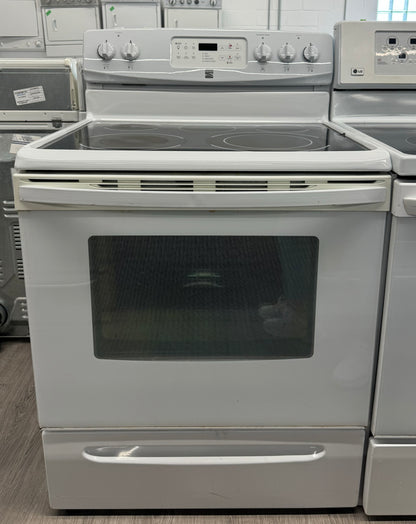 Kenmore 30" Freestanding Glass Top Range - 970.657423