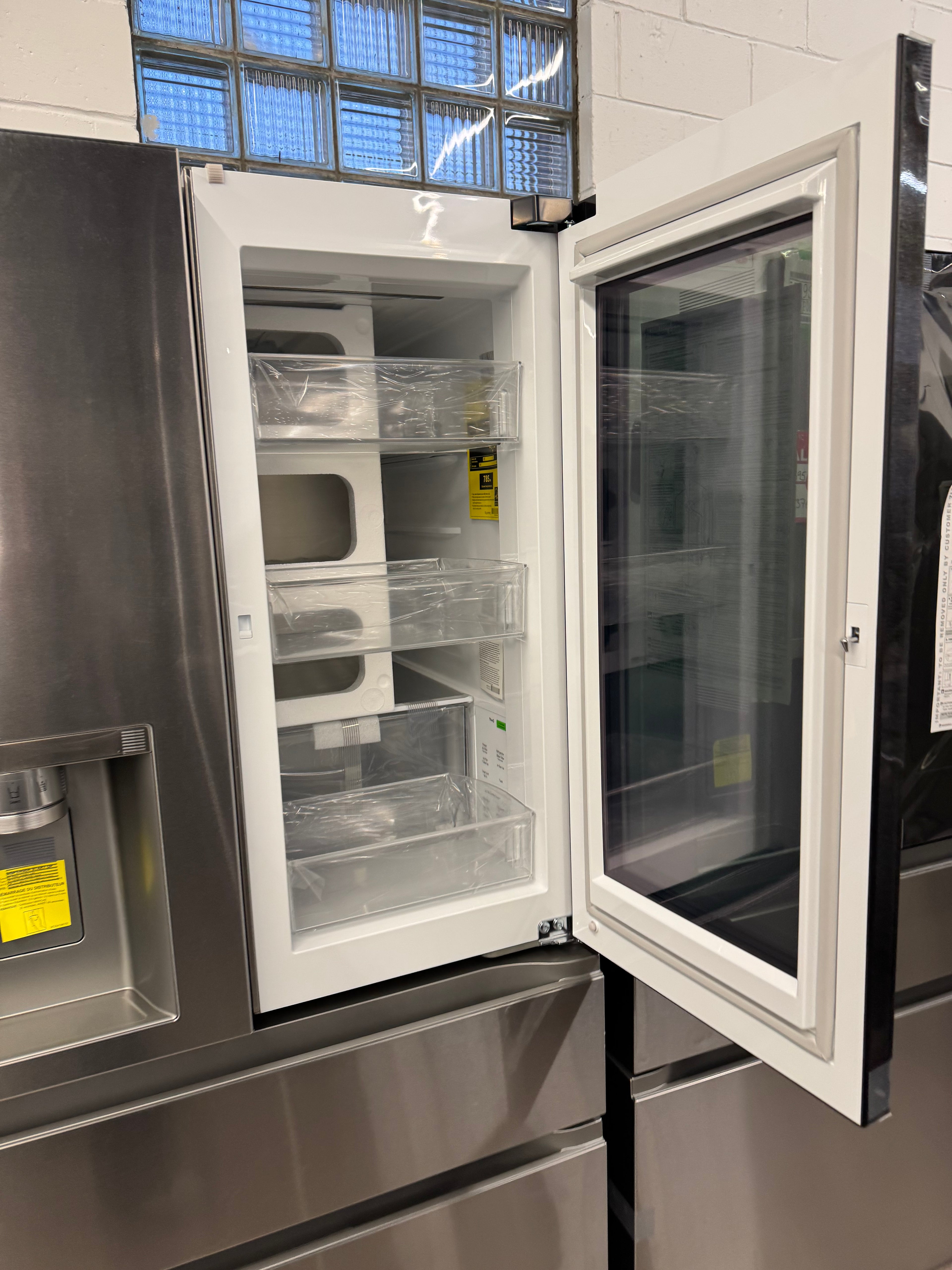 NEW - LG 36” French Door Fridge With Water Dispenser- LF29S8365S (1 YEAR MANUFACTURER WARRANTY)