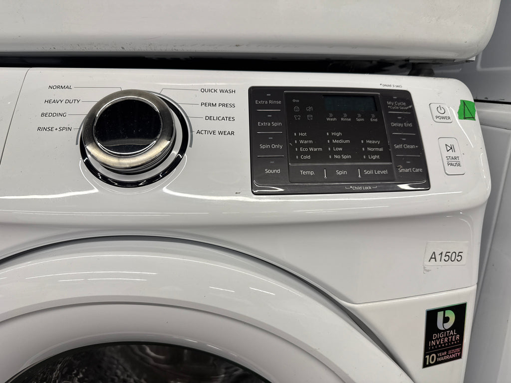 Samsung 27" Front Load Washer & Dryer Set (WF42H5000AW/A2 & DV42H5200EW/AC)