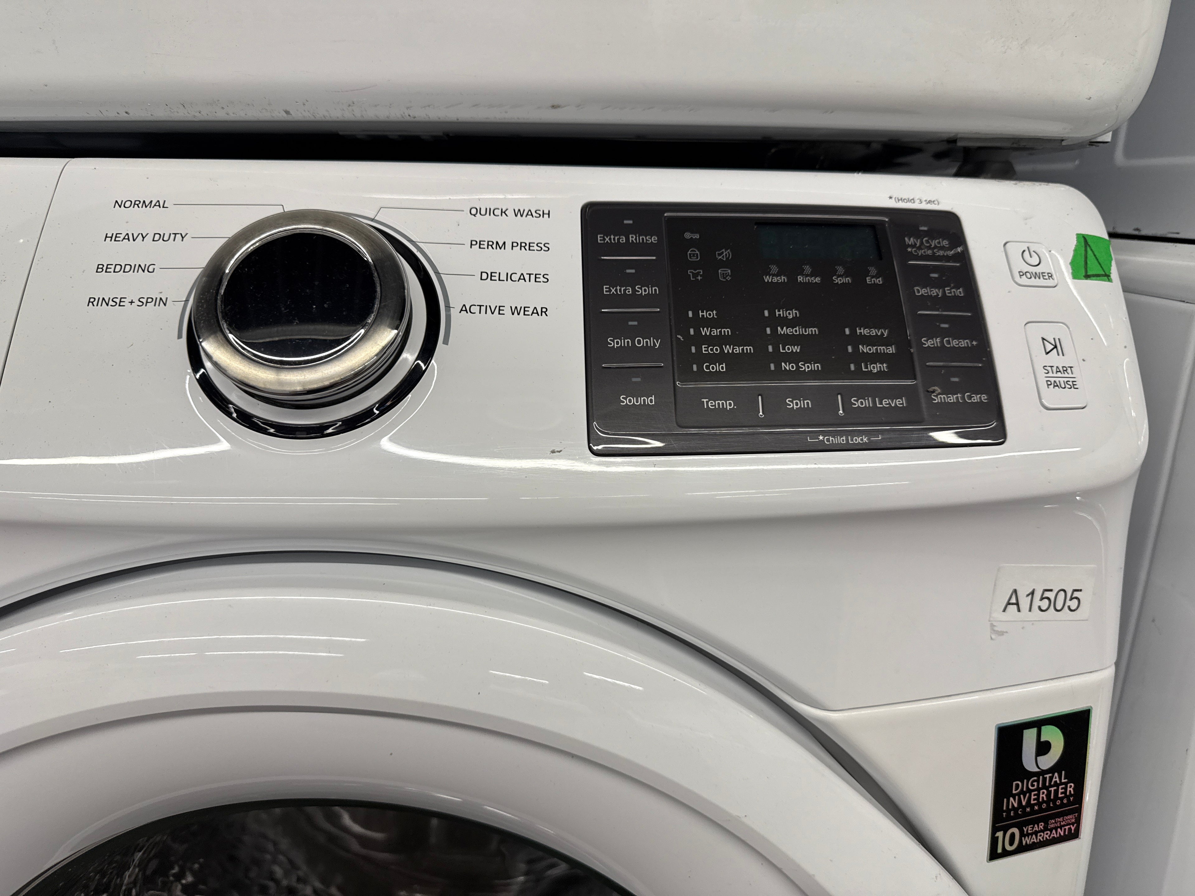 Samsung 27" Front Load Washer & Dryer Set (WF42H5000AW/A2 & DV42H5200EW/AC)