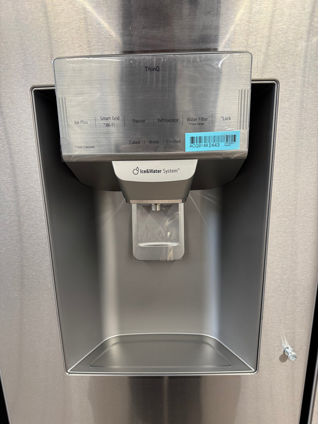 NEW - LG 36” French Door Refrigerator – LRFS28XBS (1 YEAR MANUFACTURER WARRANTY)
