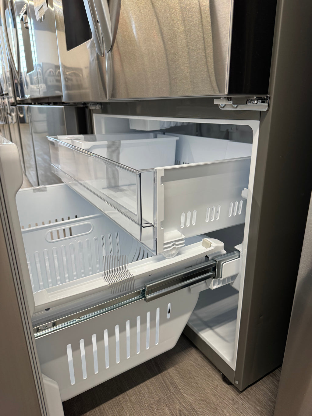 NEW - LG 36” Counter Depth French Door Fridge with Water & Ice Dispenser - LRFXC2606S (1 YEAR MANUFACTURER WARRANTY)