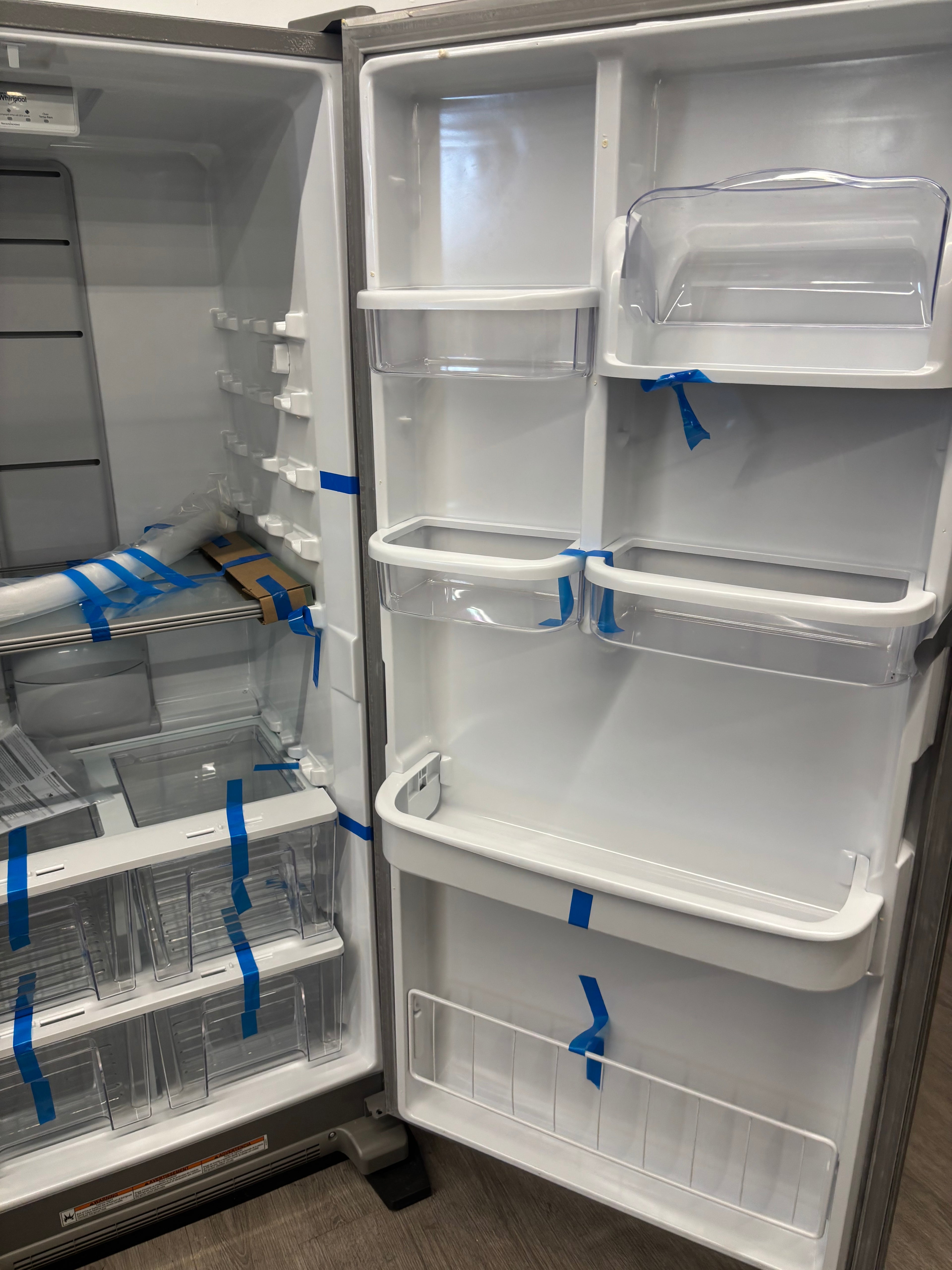 OPEN BOX - Whirlpool 30” Upright All Fridge - WSR57R18DM06