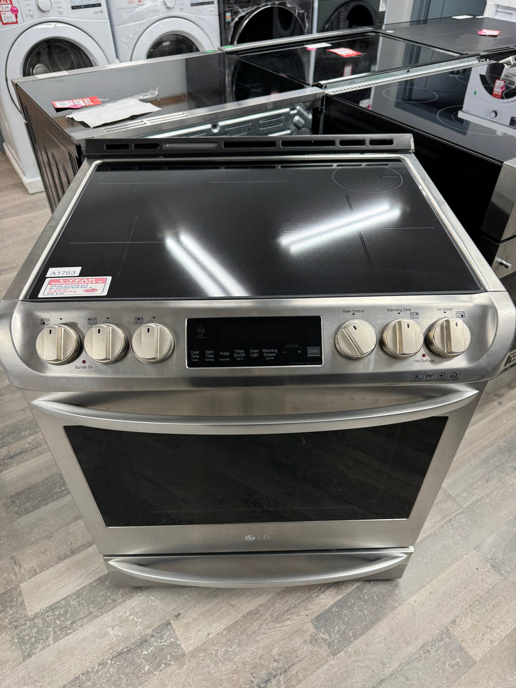 NEW - LG 30” Slide-In Induction Range - LSE4617ST (1 YEAR MANUFACTURER WARRANTY)