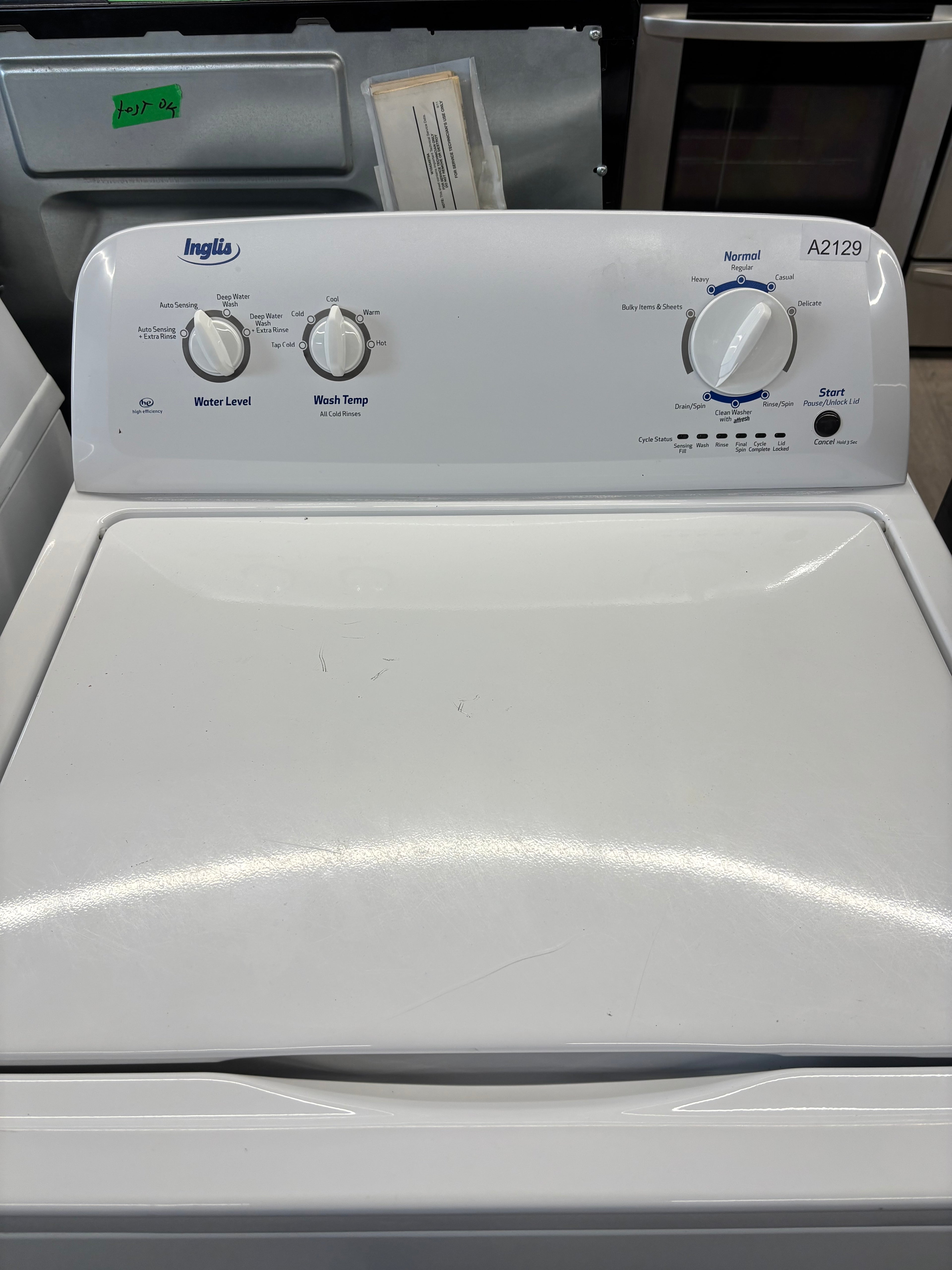 Inglis 27" Top Load Washer - ITW4871FW2