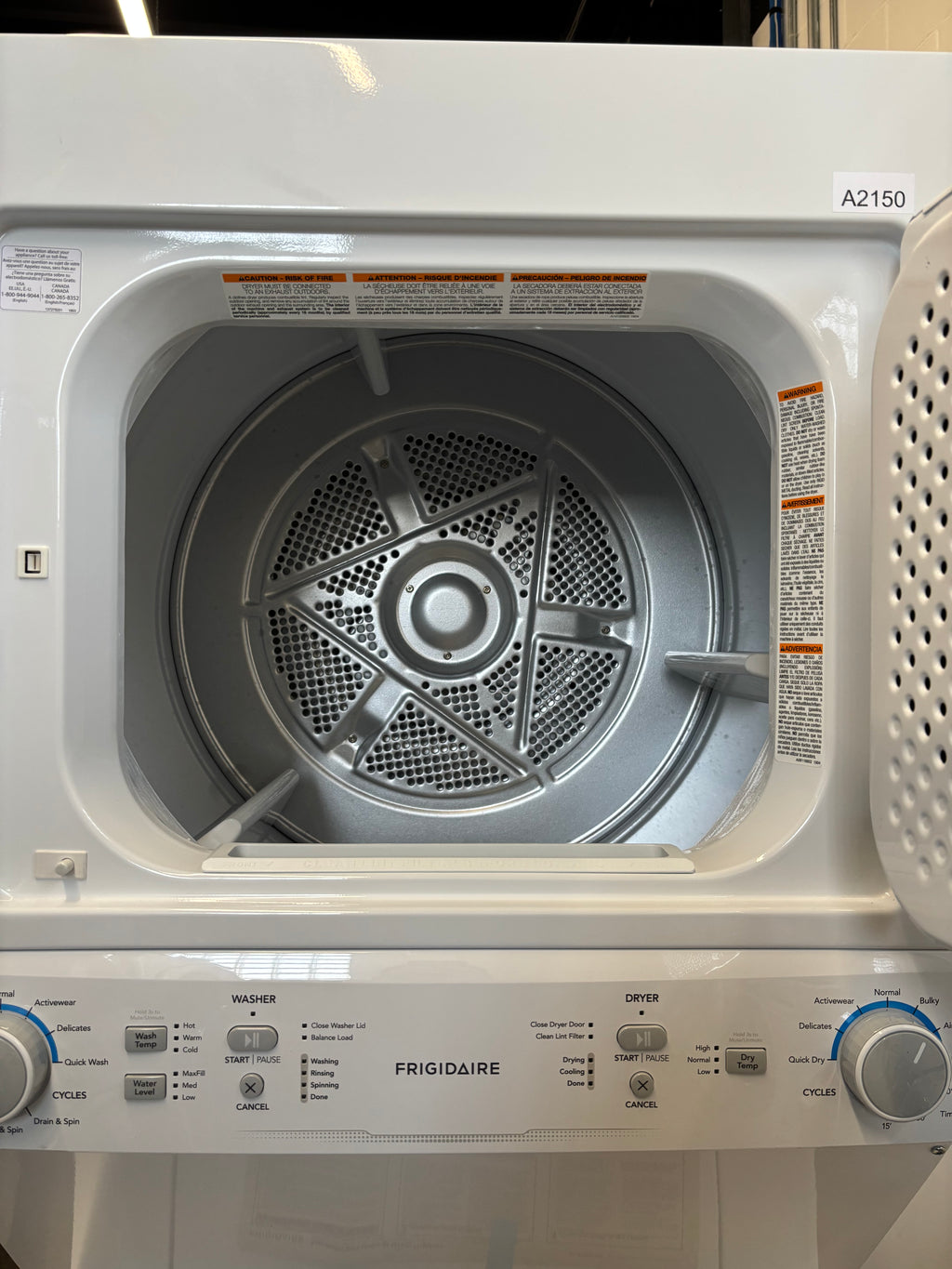 OPEN-BOX - Frigidaire 27” Laundry Unit - FLCE752CAW4