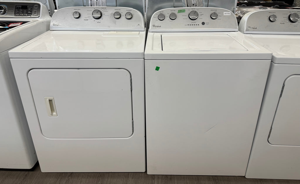 Whirlpool Laundry Set - WTW4800BQ1 & YWED49STBW0