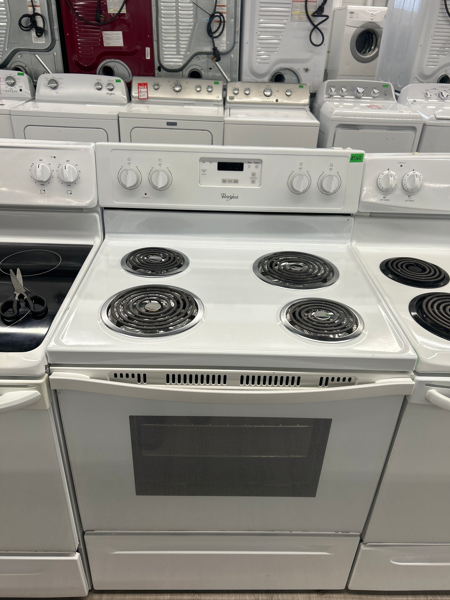 Whirlpool 30” Coil Top Range - YWFC150M0EW0