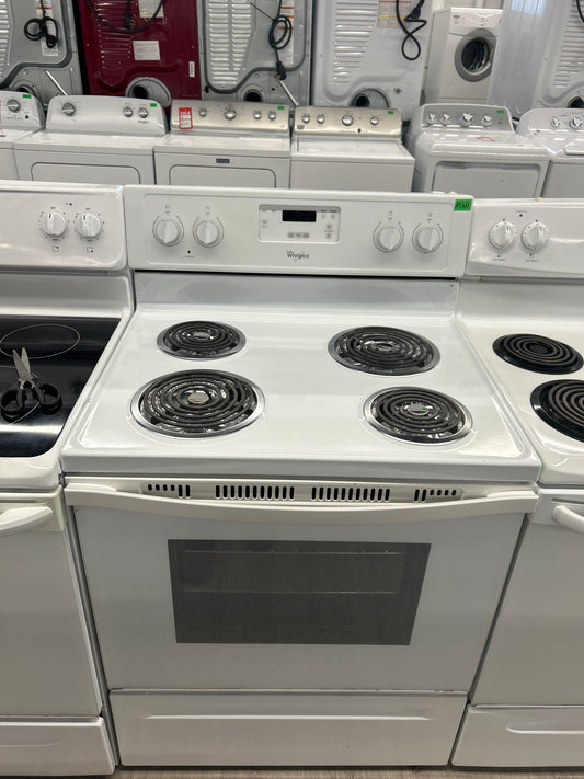 Whirlpool 30” Coil Top Range - YWFC150M0EW0