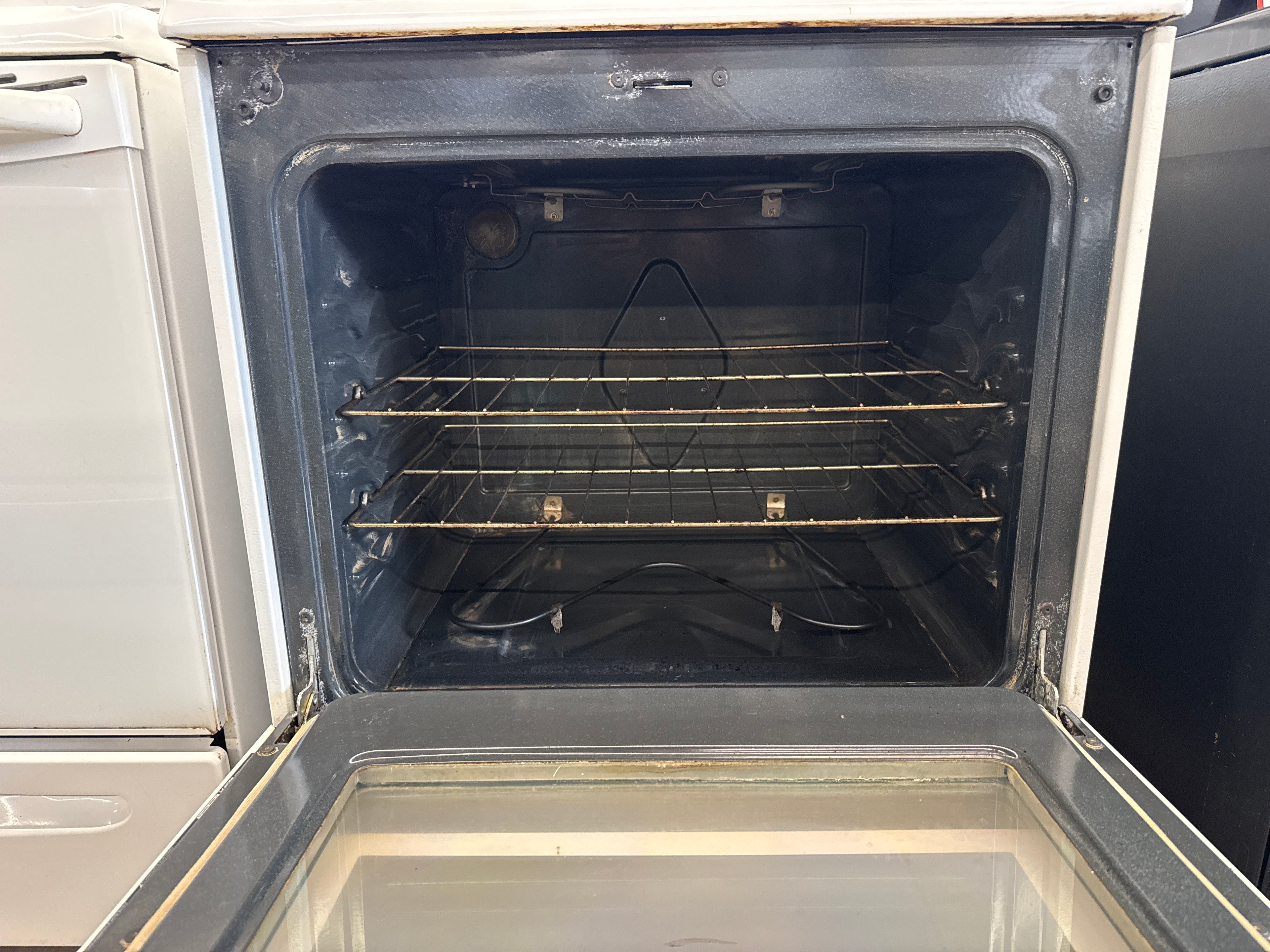 Frigidaire 30" Freestanding Coil Top Range - CFEF3016LWH