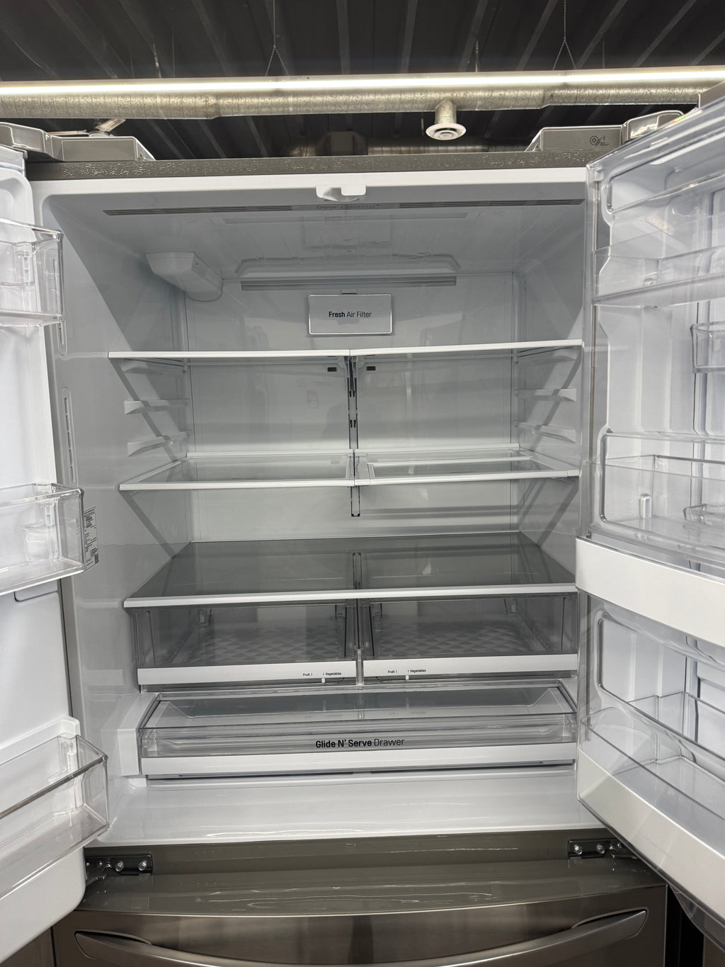 LG 36” French Door Refrigerator with Water & Ice Dispenser - LFXS28566S/02