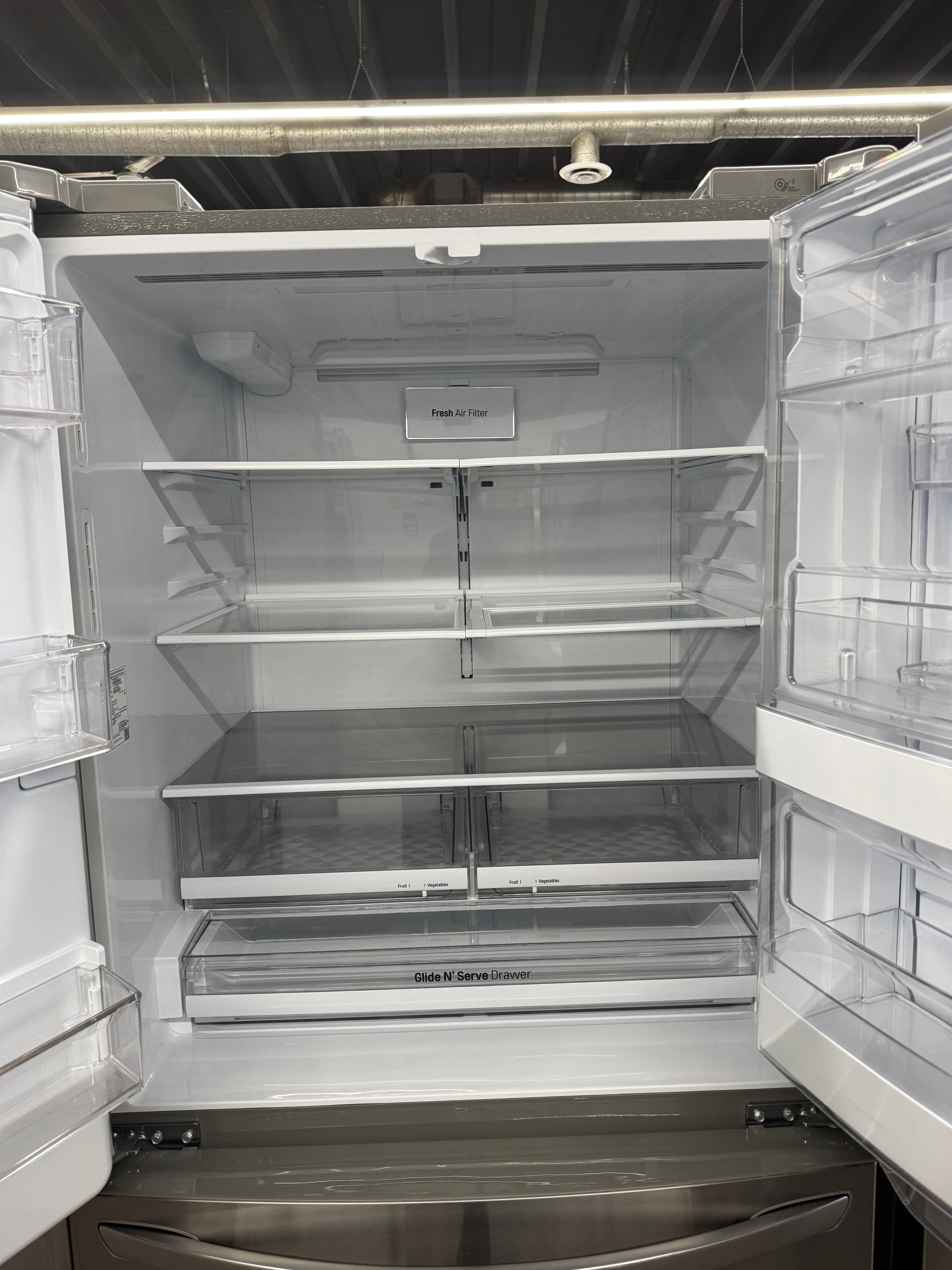 LG 36” French Door Refrigerator with Water & Ice Dispenser - LFXS28566S/02