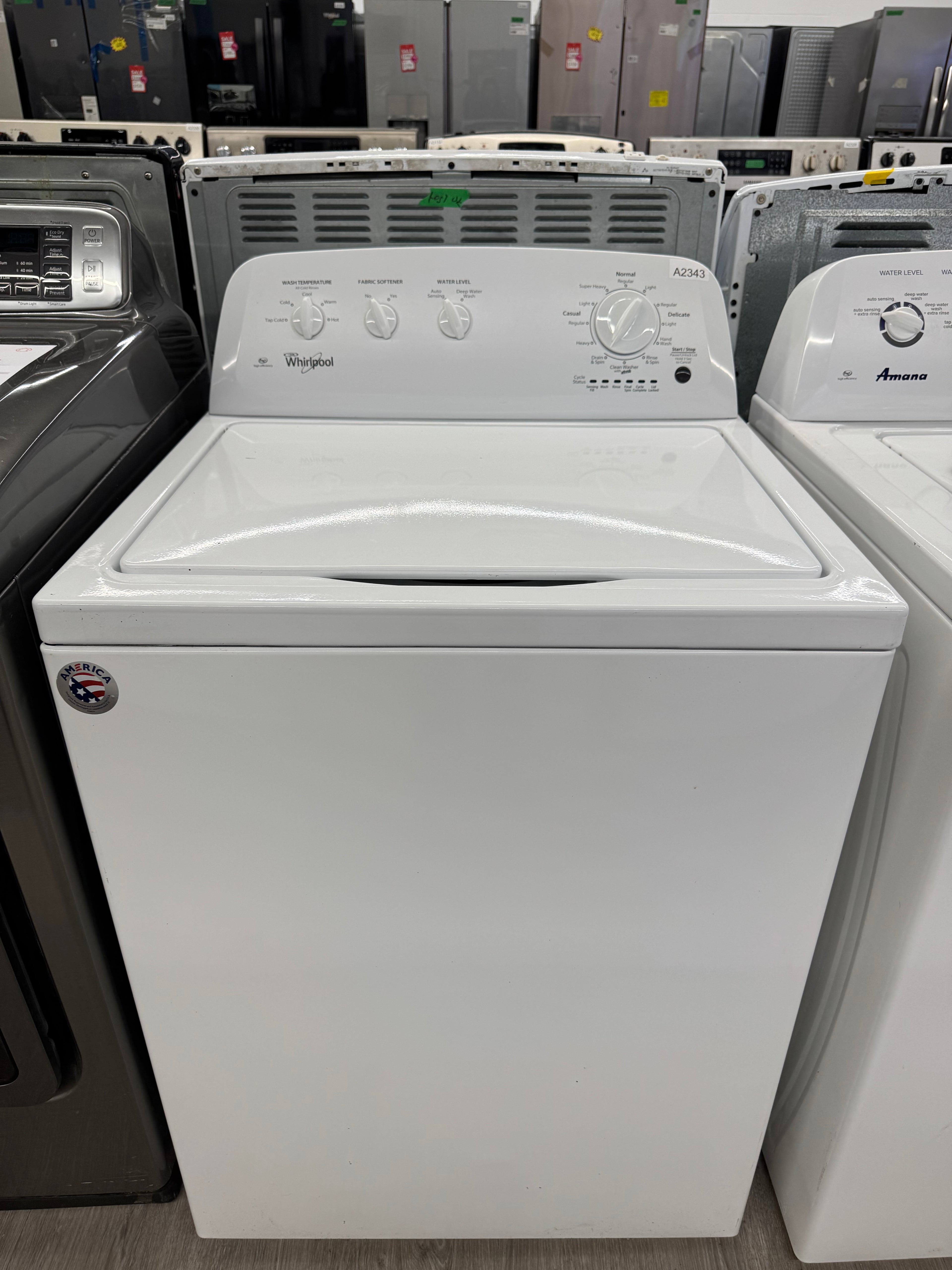 Whirlpool 27” Top Load Washer  - WTW4616FW1