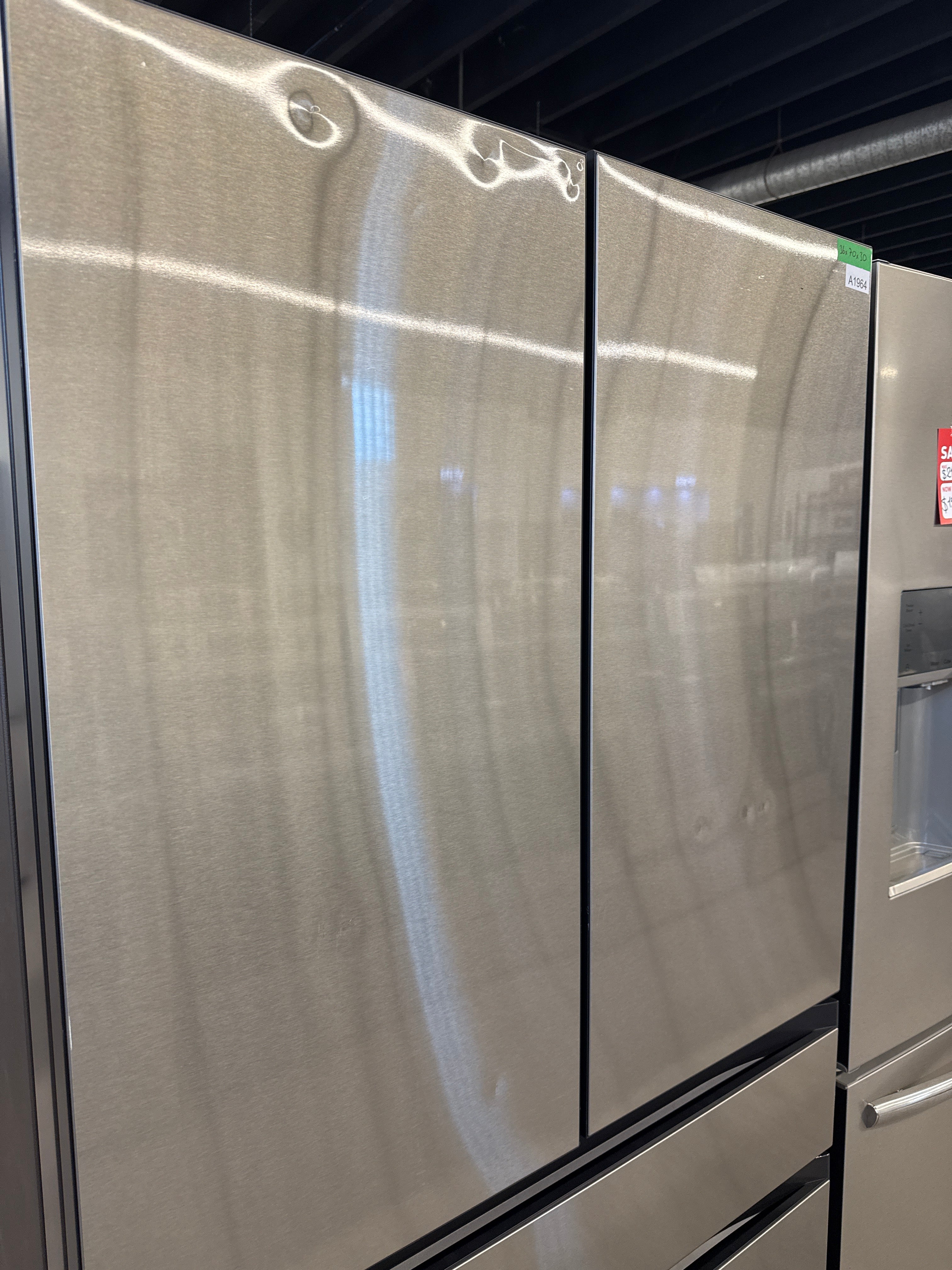 OPEN-BOX- Samsung Bespoke 36” 4 Door French Refrigerator - RF29BB8600QL