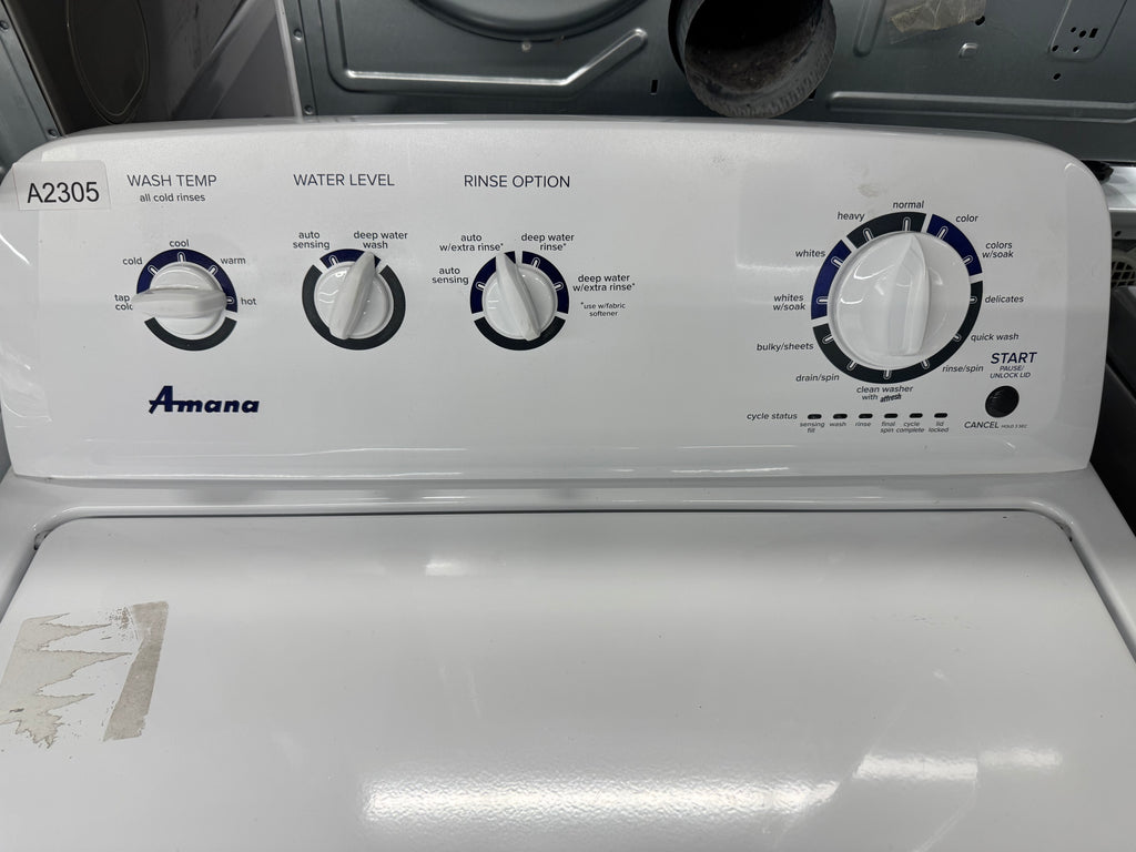 OPEN BOX - Amana 28” Top Load Washer - NTW4519JW2