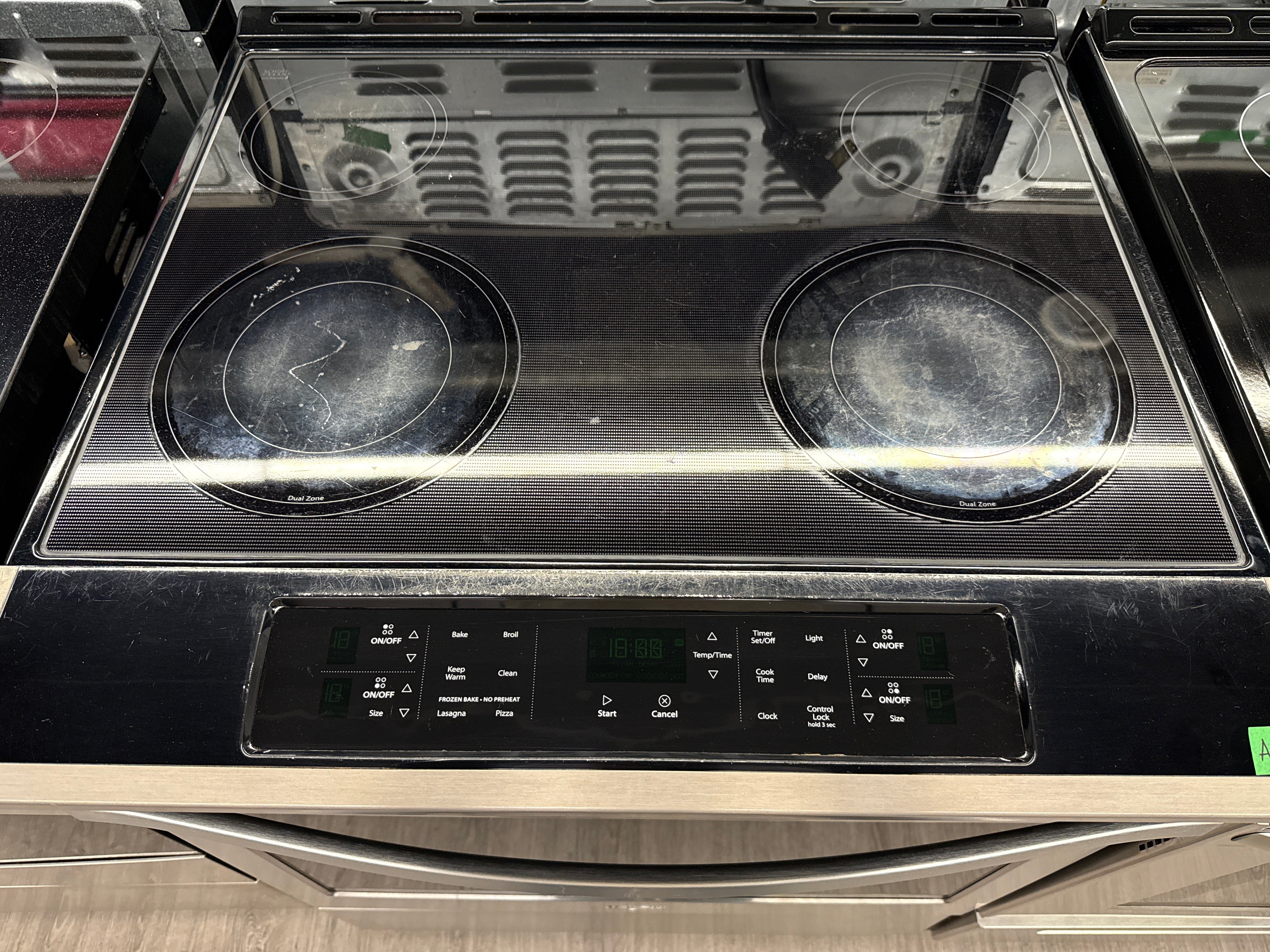 Whirlpool 30" Side-in Glass Top Range-YWEE510S0FS1