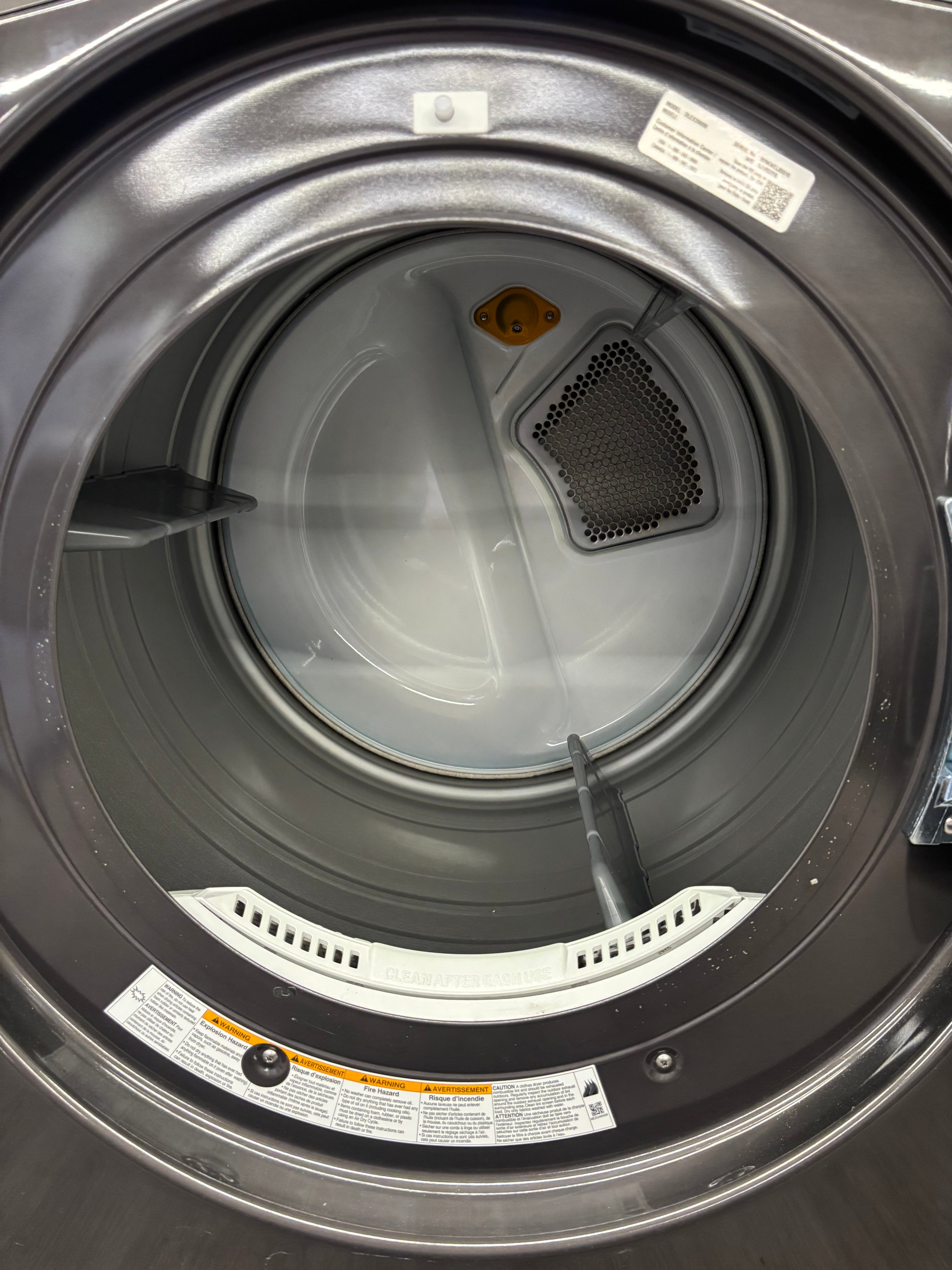 LG 27” Front Load Dryer - DLEX3900B