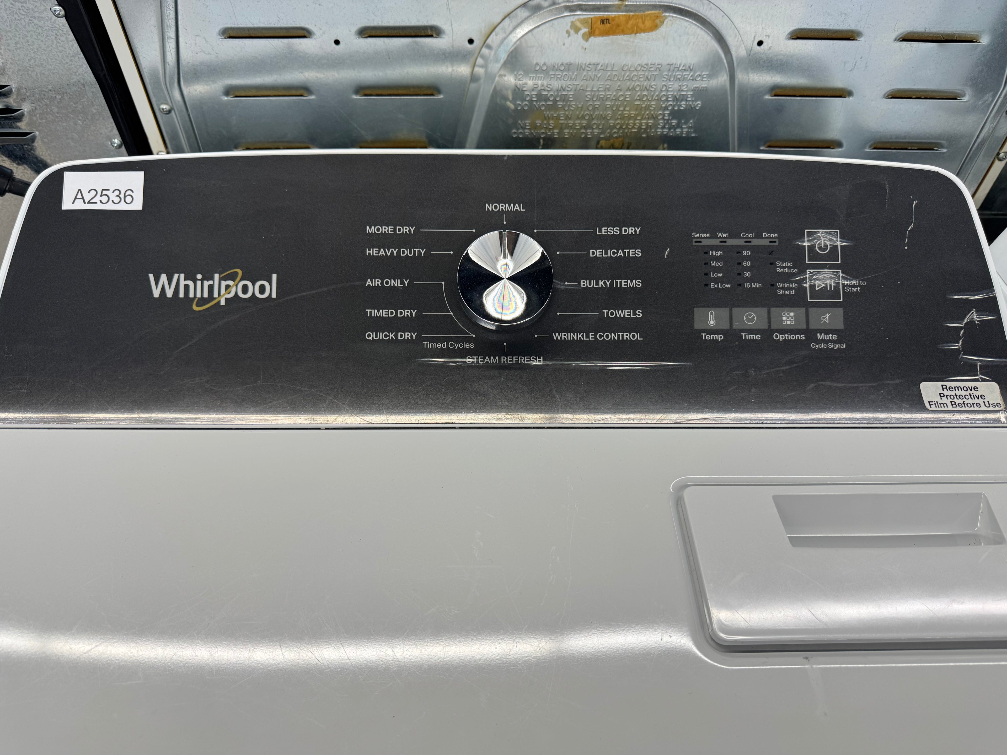 Whirlpool 29” Front Load Dryer - YWED5050LW1