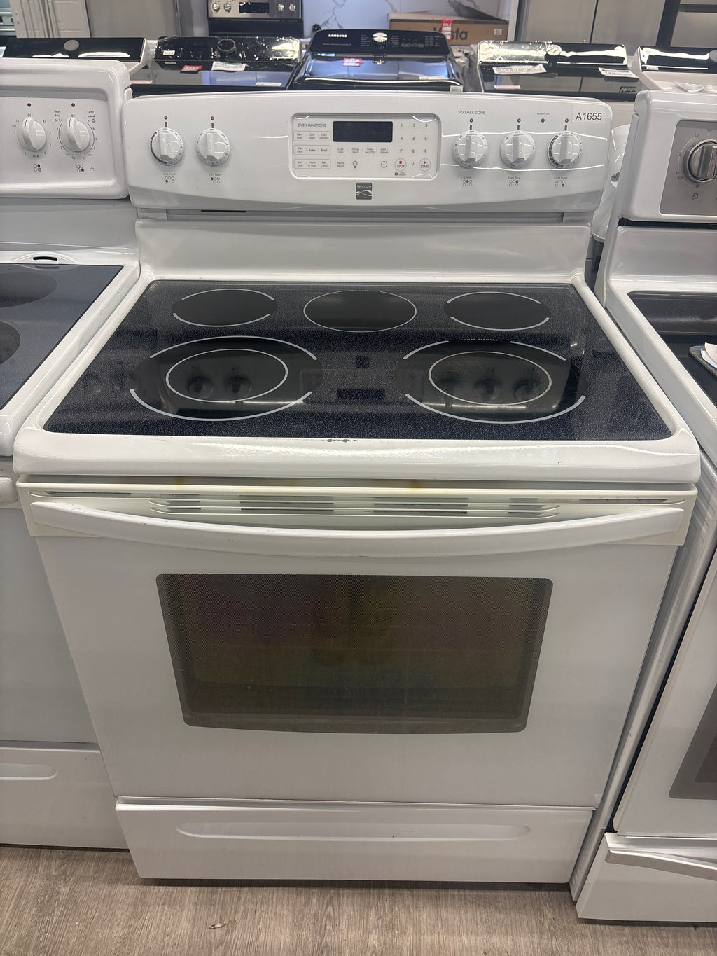 Kenmore 30” Freestanding Glass Top Range - C648422