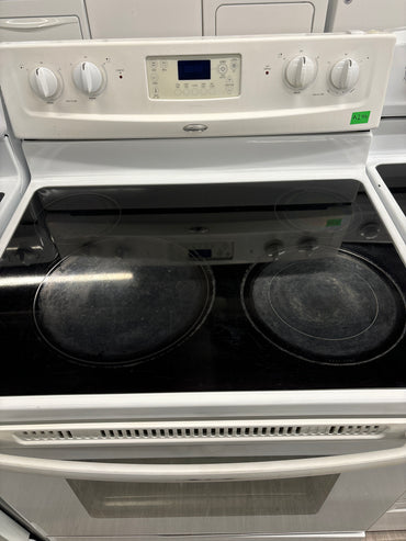 Whirlpool 30 Inch Glass Top Range