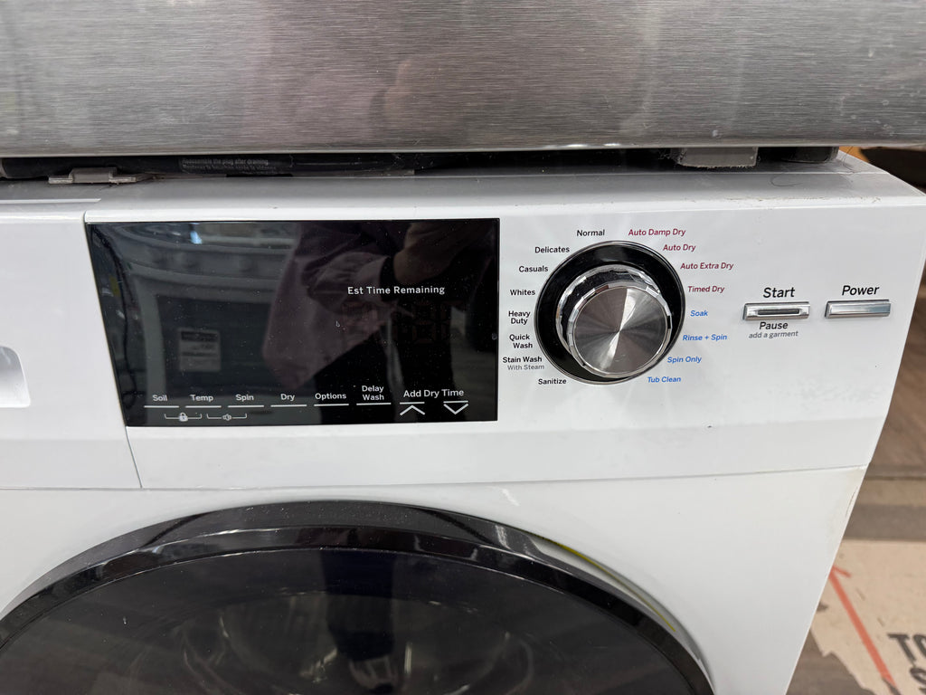 OPEN-BOX - GE 24” All-in-One Washer Dryer Combo - GFQ14ESSN0WW