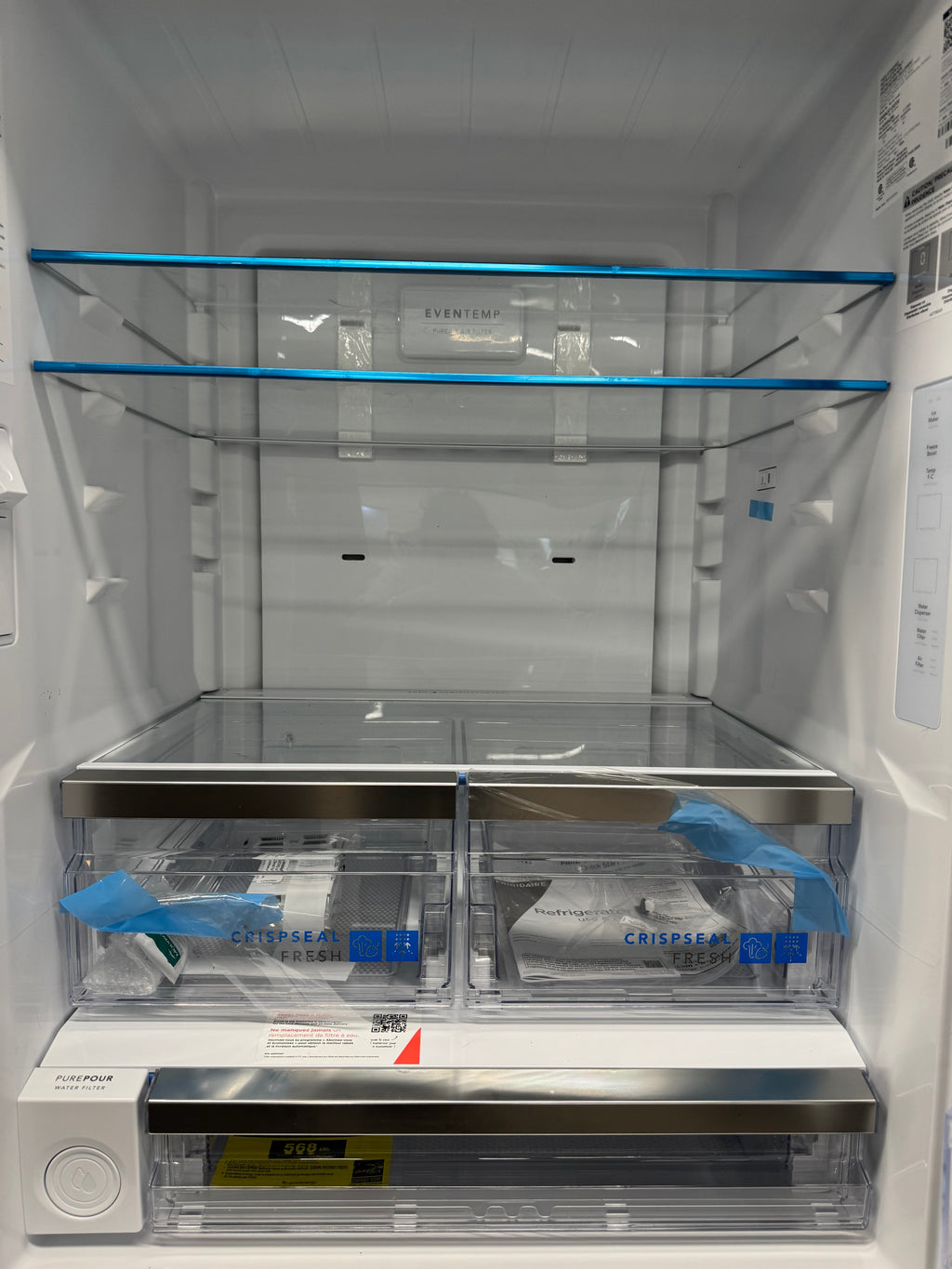 OPEN BOX - Frigidaire Gallery 30” Bottom Freezer Refrigerator - GRBN2012AF