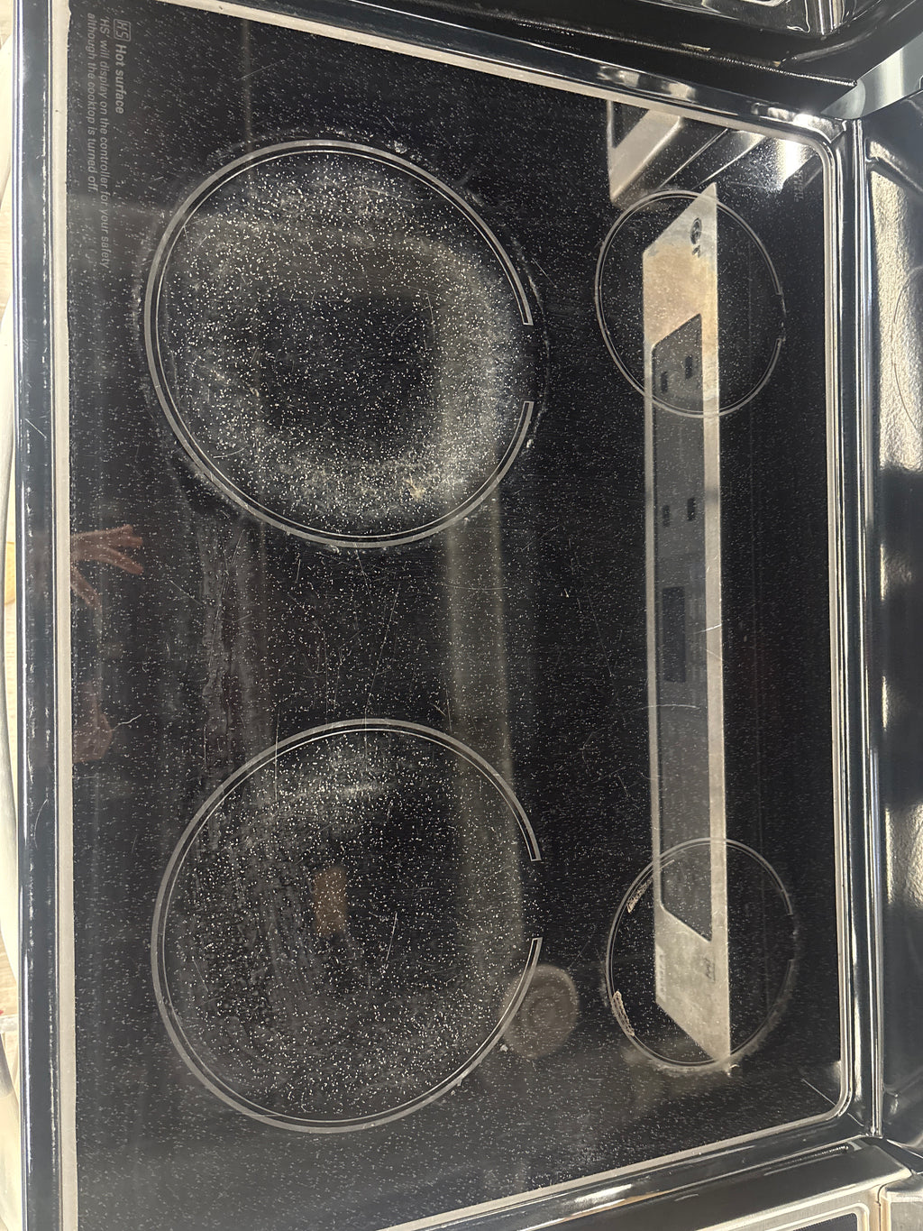 LG 30” Freestanding Double Oven Glass Top Range - LDE3031ST/00