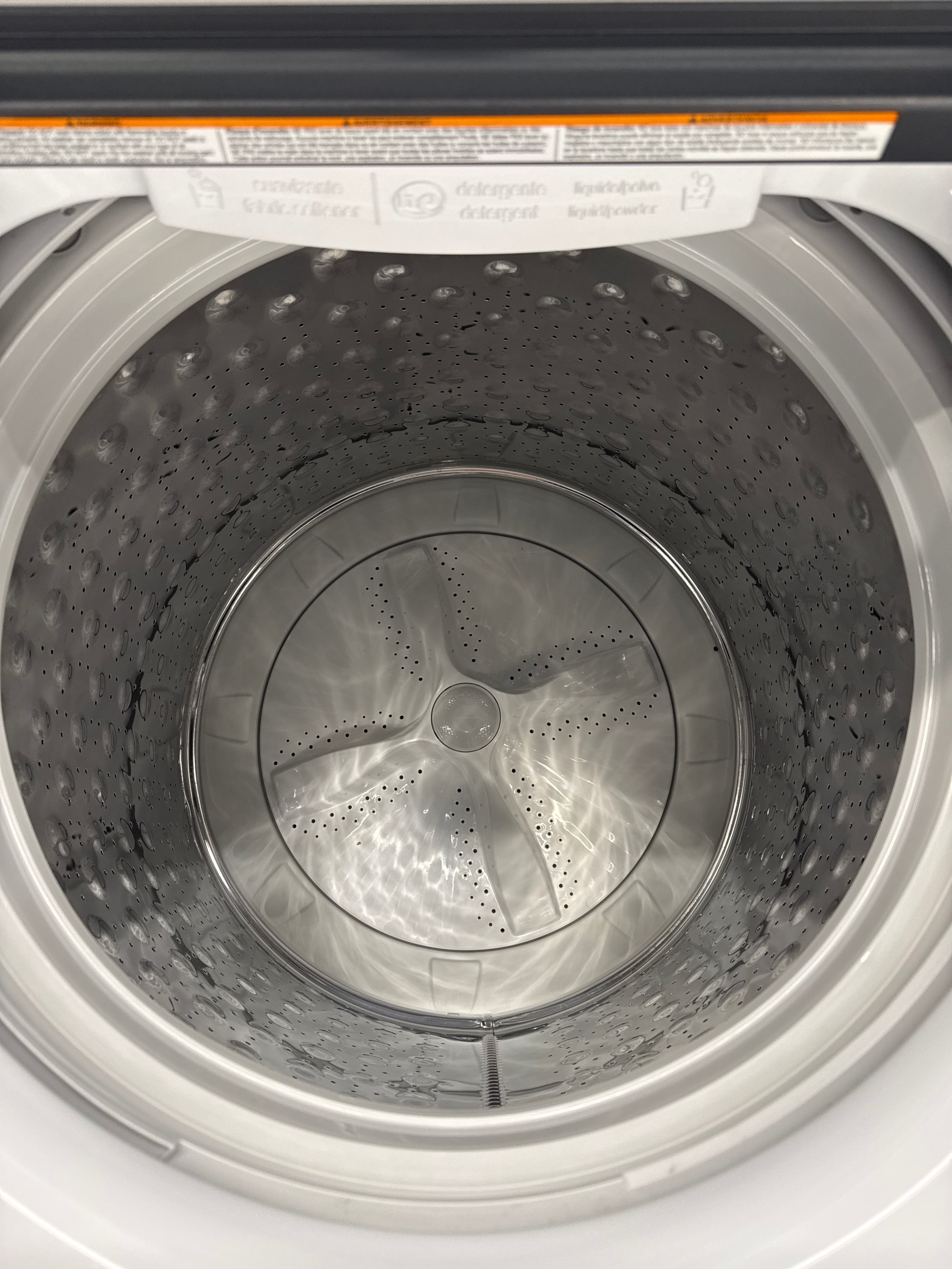 OPEN BOX - GE 27” Top Load Washer - GTW680BMR2WS