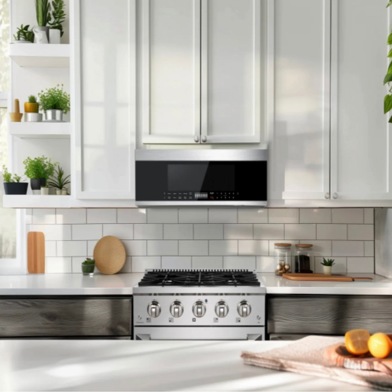 NEW - Vesta Memphis 30” Stainless Steel Over-Range Microwave (VOR-MEMPHIS-30SS)