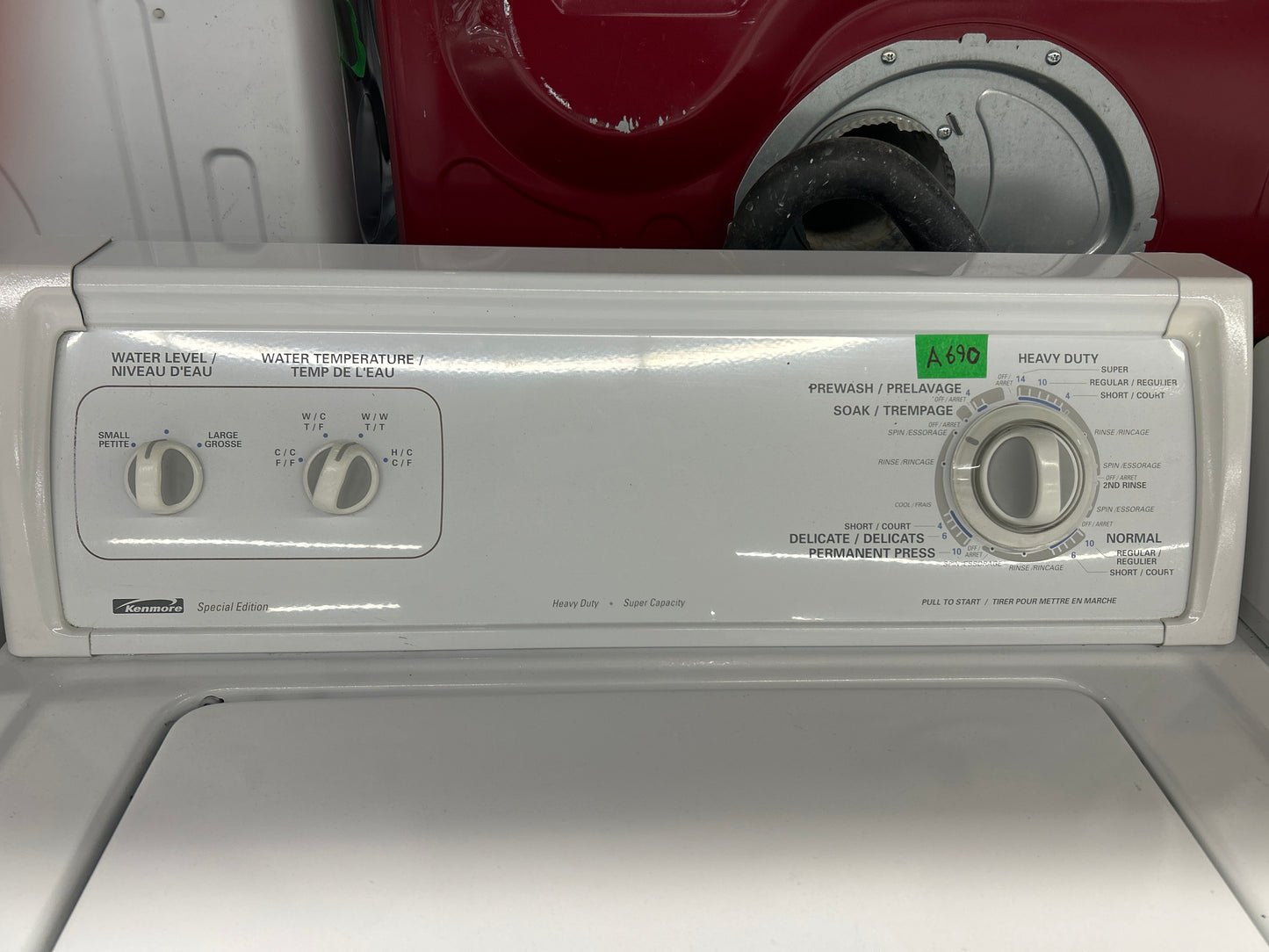 Kenmore 27" Top Load Washer/Dryer Set