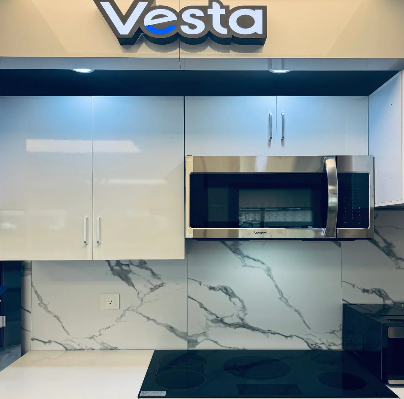 NEW - Vesta Miami 30” Stainless Steel Over-Range Microwave (VOR-MIAMI-30SS)
