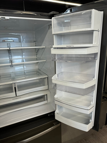 GE 36" FRENCH DOOR FRIDGE WITH ICE MAKER - GNE29GMHEES