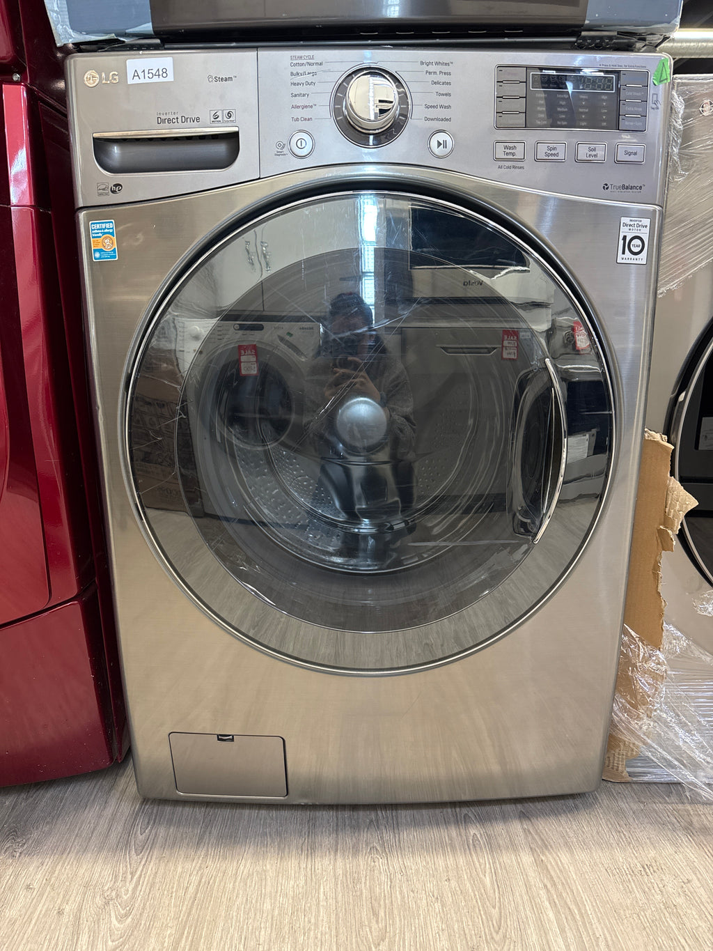 LG 27” Front Load Washer - WM3770HVA/01