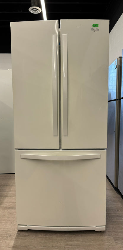 WHIRLPOOL 30" FRENCH DOOR FRIDGE - WRF560SFYW02