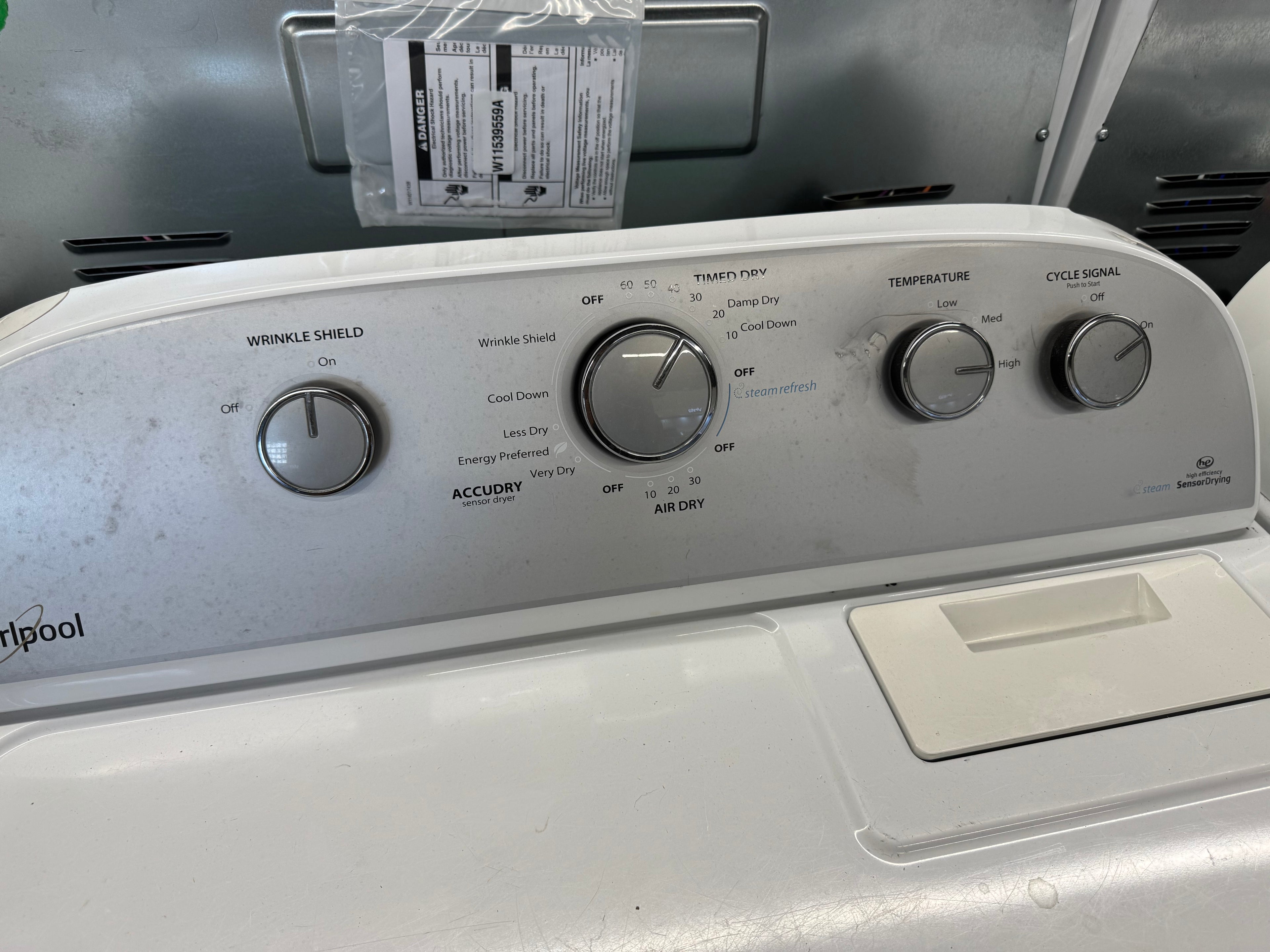 Whirlpool Laundry Set - WTW4800BQ1 & YWED49STBW0
