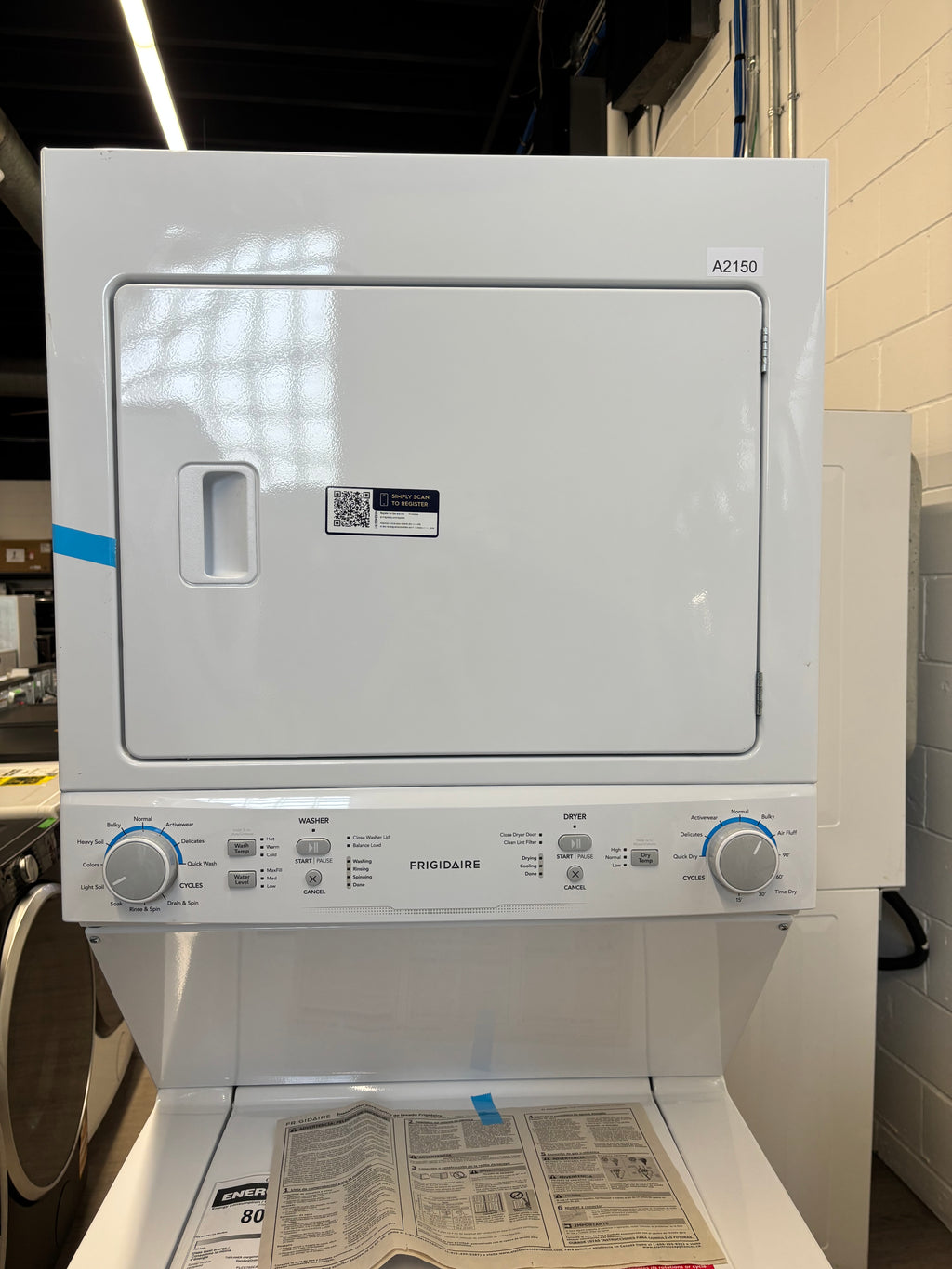 OPEN-BOX - Frigidaire 27” Laundry Unit - FLCE752CAW4
