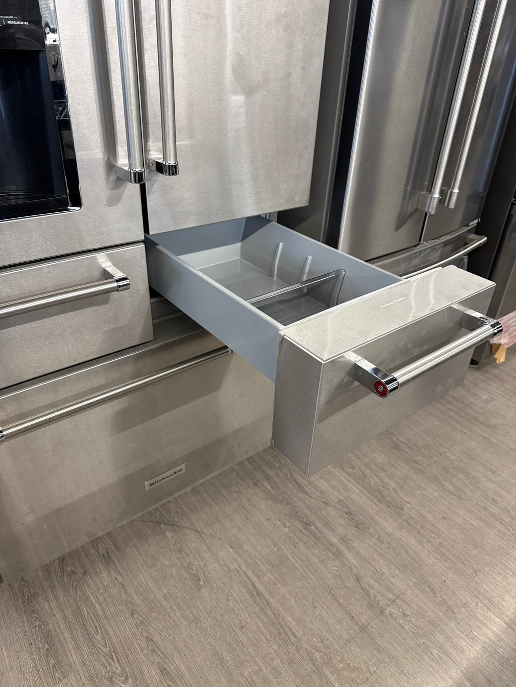 OPEN-BOX - KitchenAid 36” French Door with Water & Ice Dispenser - KRMF706ESS