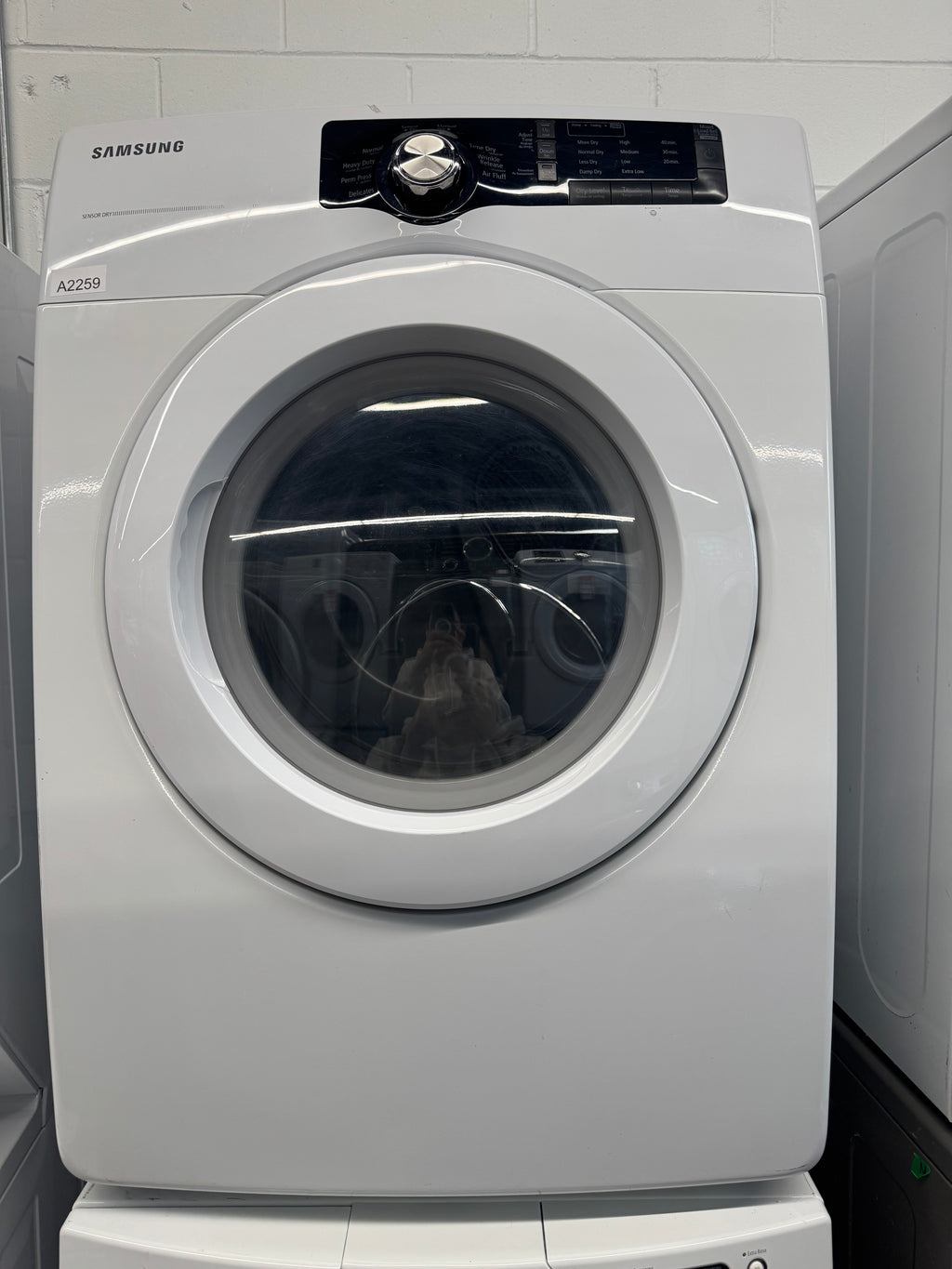 Samsung 27” Front Load Dryer - DV210AEW/XAC