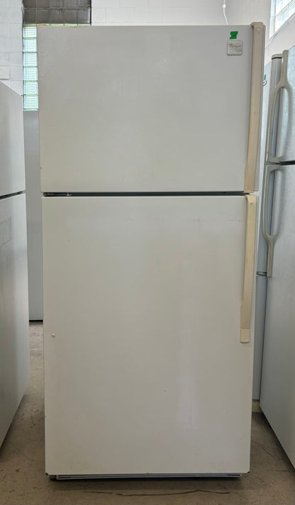 Whirlpool 30” Top Freezer Refrigerator - GT19DKXHW00