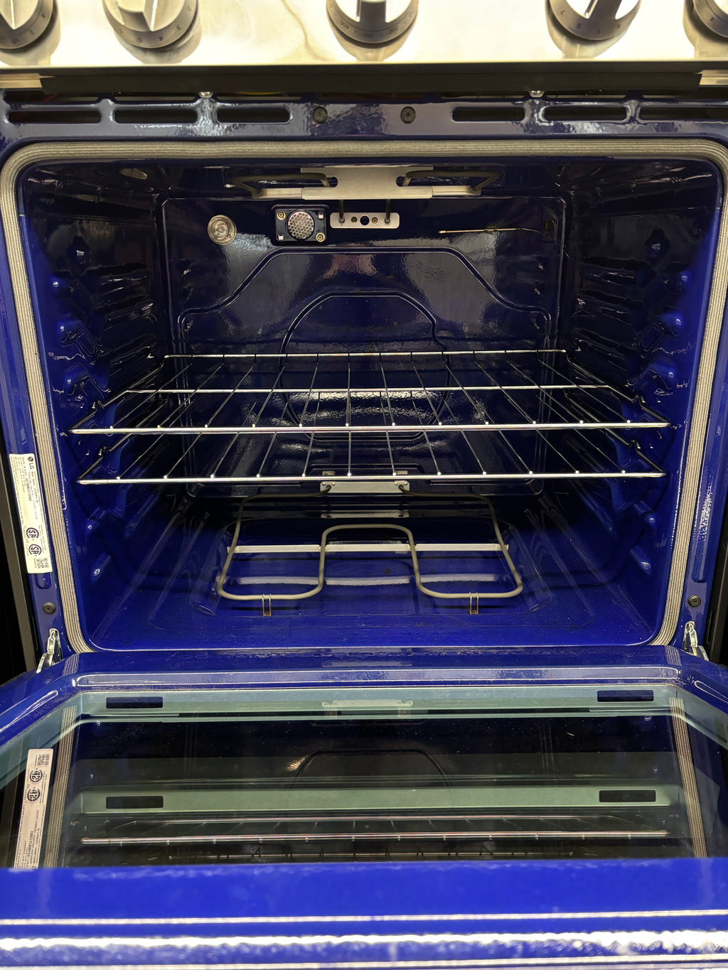 OPEN BOX - LG  30” Slide-In Glass Top Range - LSEL6330YE