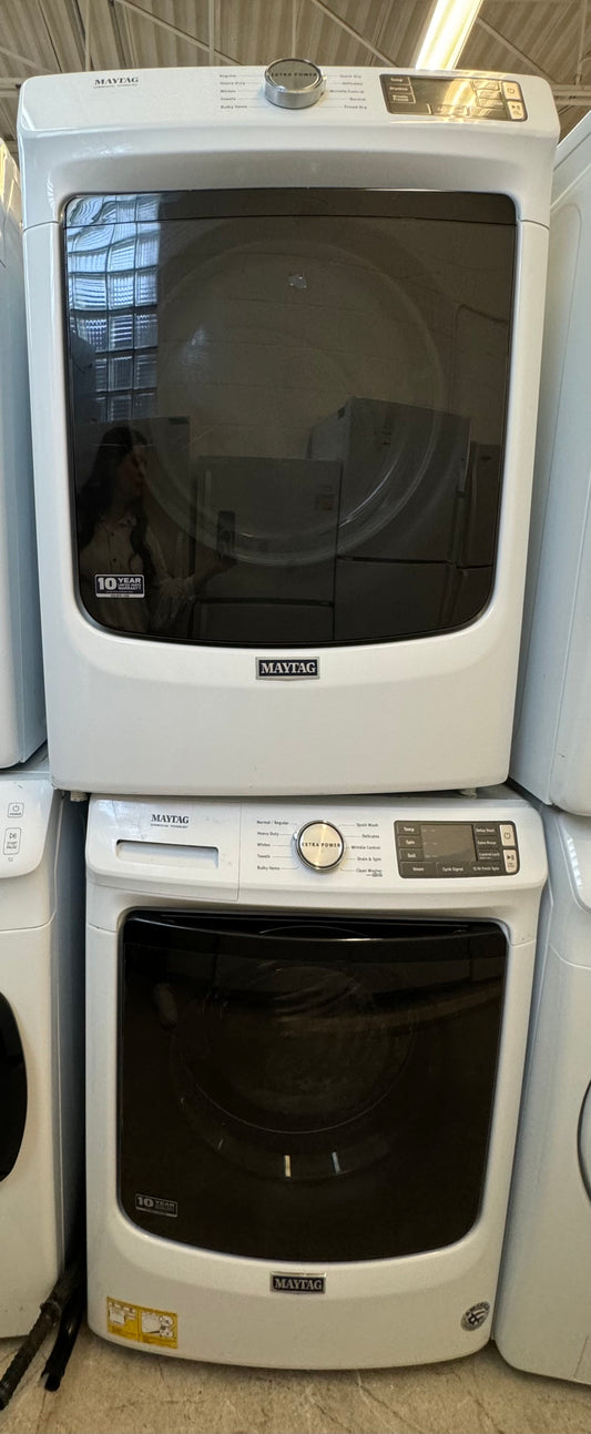 Maytag 27” Front Load Washer/Dryer Set