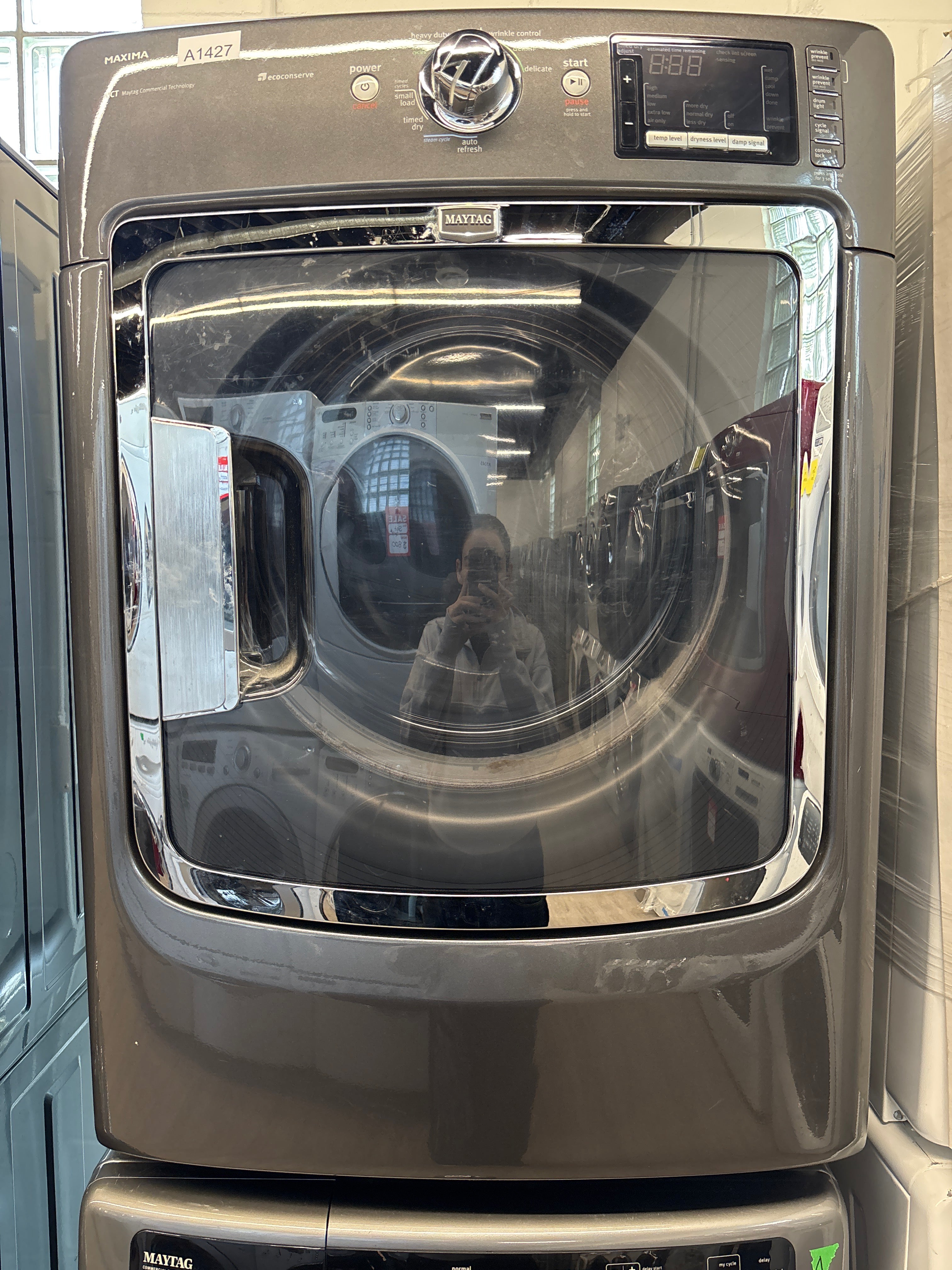 Maytag 27” Front Load Washer & Gas Dryer Set - MHW6000XG2 & YMED6000XG2