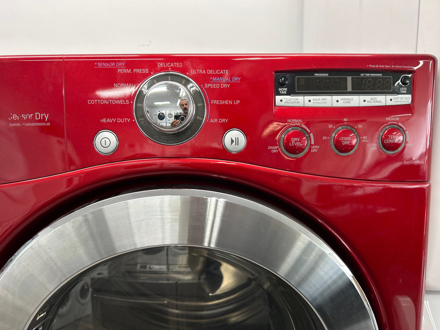 LG 27” Front Load Washer/Dryer Set with Pedestals