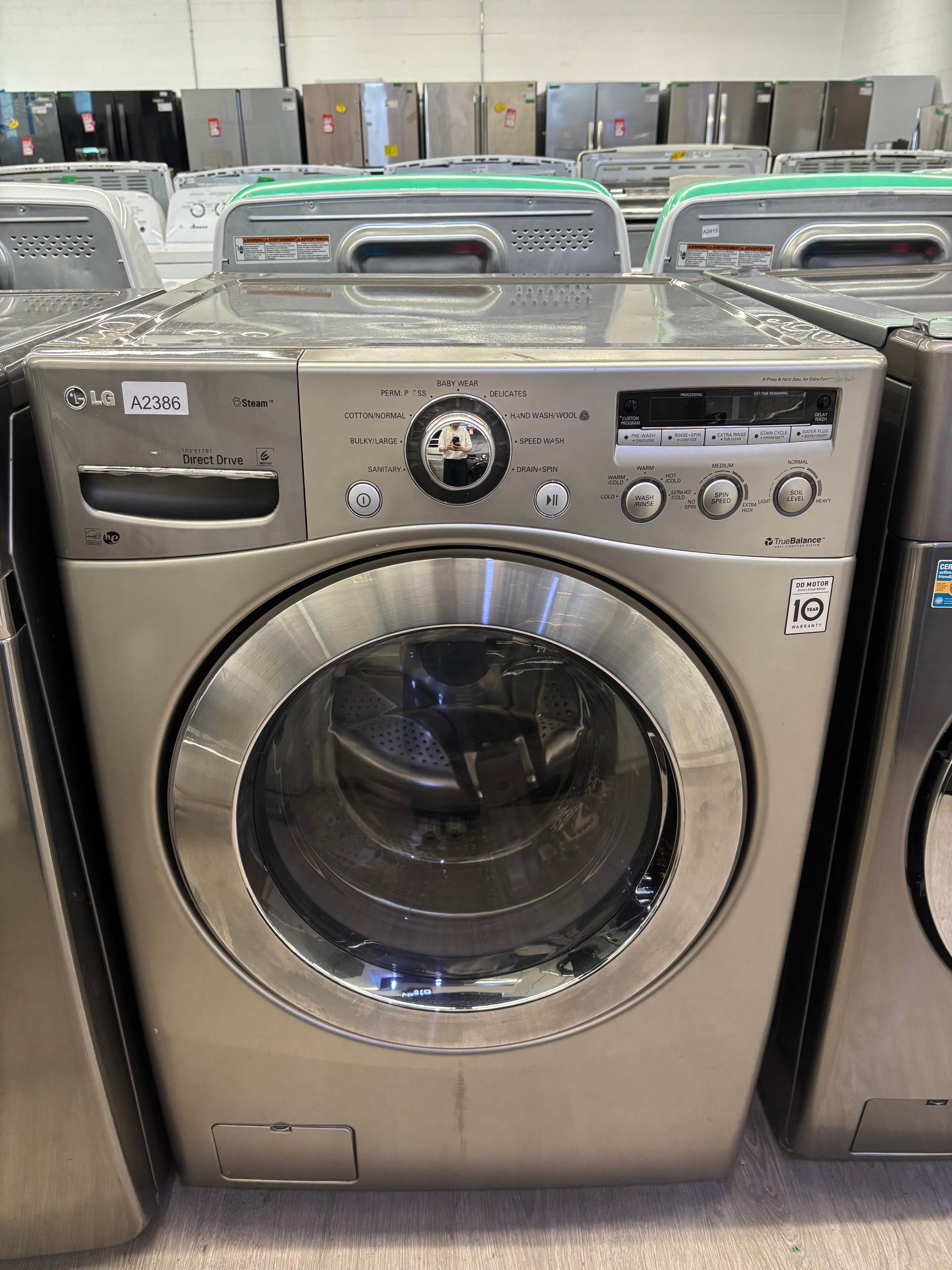 LG 27” Front Load Washer - WM2301HS