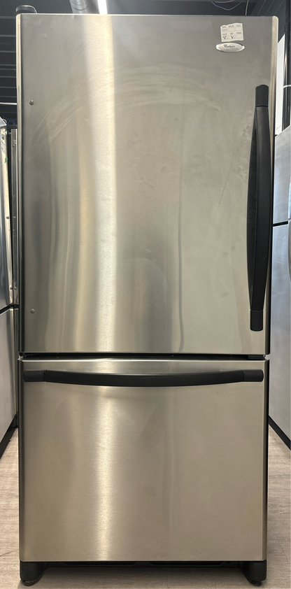 Whirlpool 30” Bottom Freezer Refrigerator - GB9SHDXPS