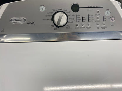 Whirlpool Cabrio 27” Top Load Washer - WTW6400SW