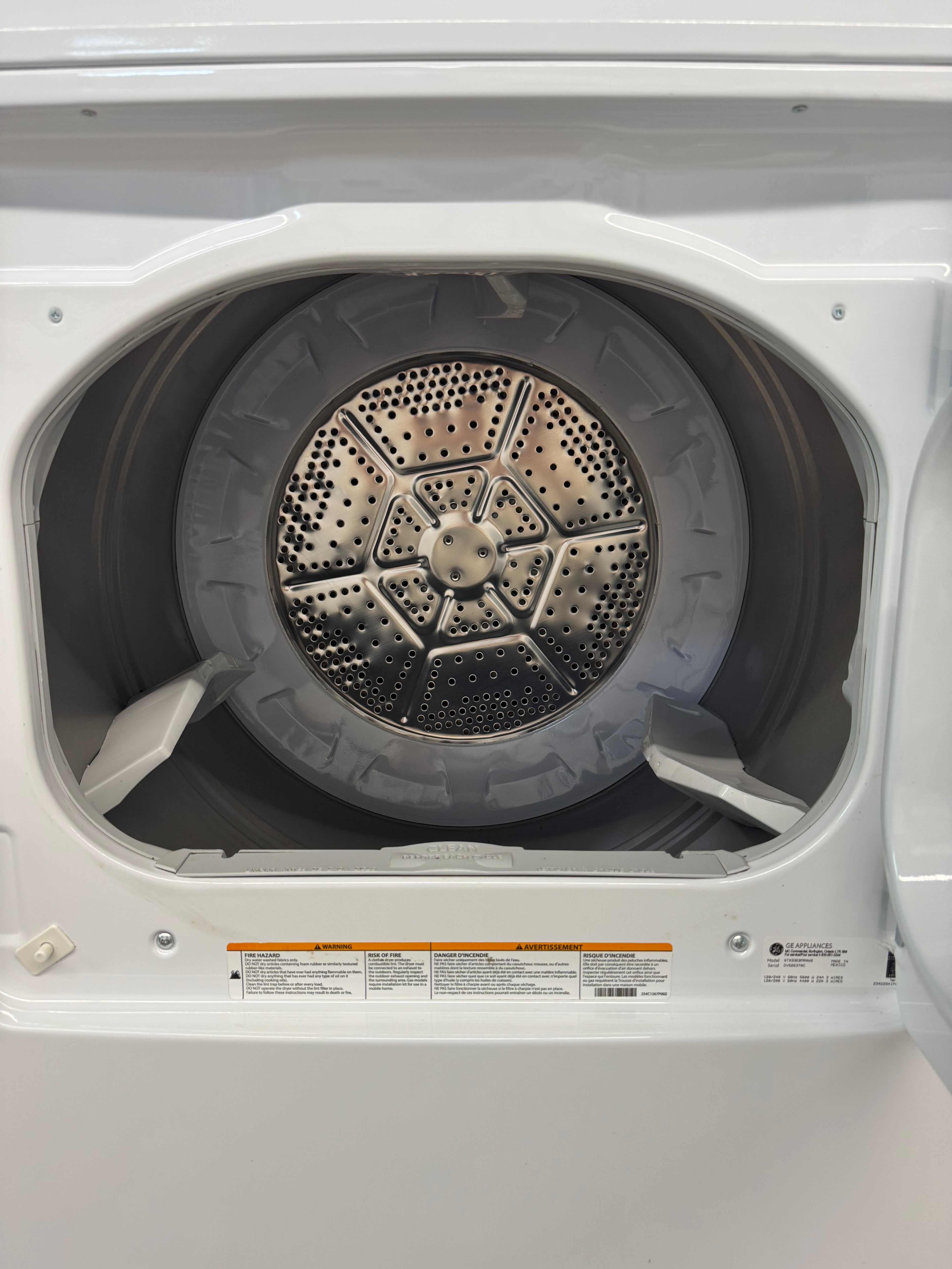GE 27” Front Load Dryer - GTX33BMRDWS